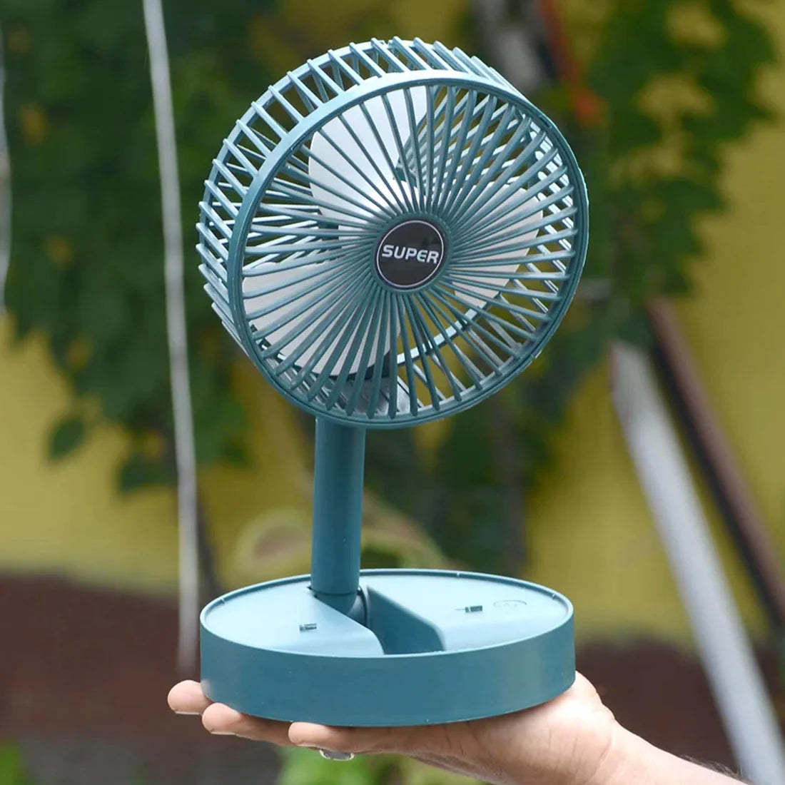Portable Foldable USB Desk Fan - Adjustable Height & Angle (1 Pc) - Happy Price - Image 3
