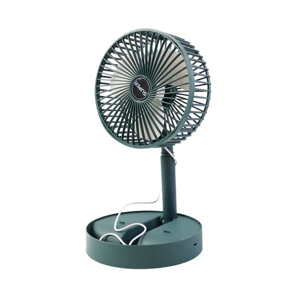 Portable Foldable USB Desk Fan - Adjustable Height & Angle (1 Pc) - Happy Price - Image 5
