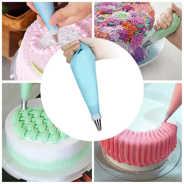 55-Piece Cake Decorating Nozzle Set for Pastry Art - Happy Price - Image 5