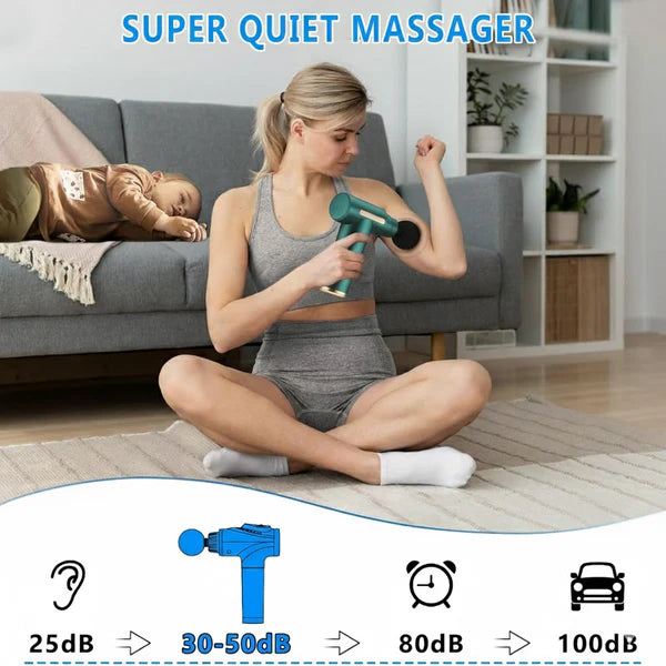 Percussion Massage Gun for Deep Tissue Muscle Relief - Happy Price - Image 5