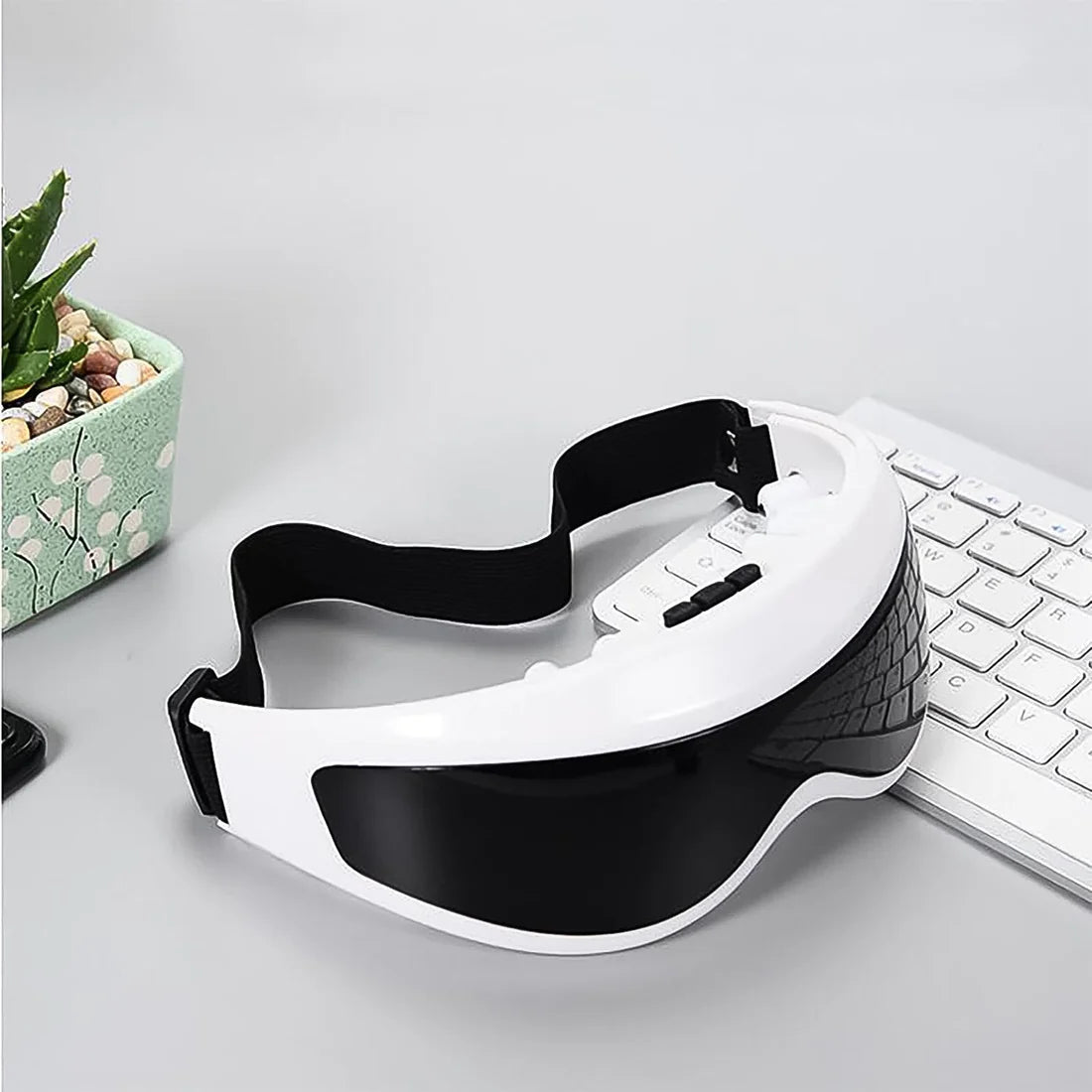 Adjustable Elastic Band Electric Eye Massager (1 Pc) - Happy Price - Image 2
