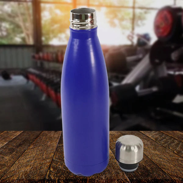 Stainless Steel Water Bottle - 400ml Capacity - Happy Price - Image 5