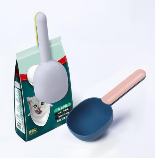 Handle Clip Function Design Abs Food-grade Materials Pet Food Shovel - Happy Price - Image 3