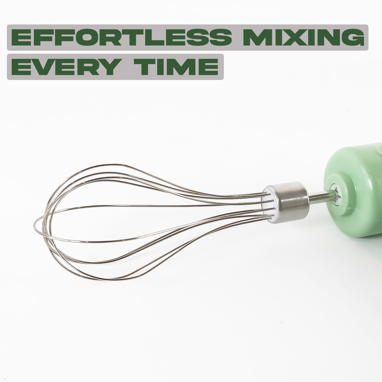 Rechargeable Cordless Electric Hand Whisk - 1 Pc - Happy Price - Image 4