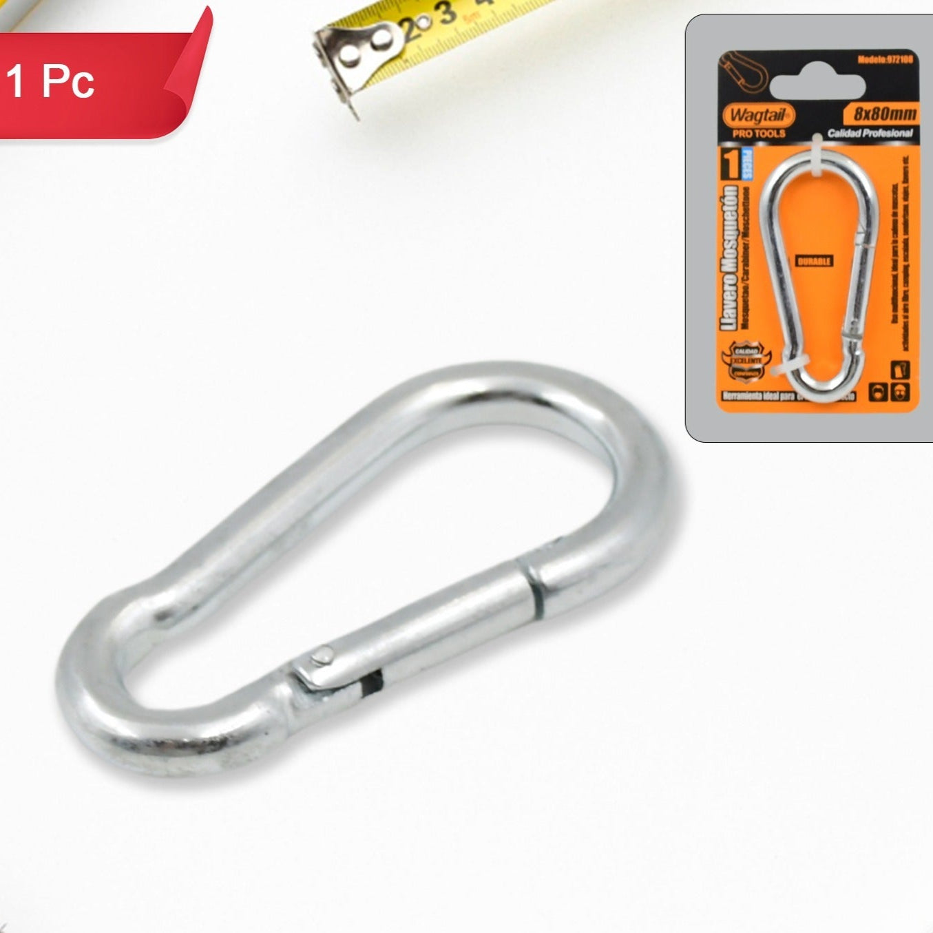 Stainless Steel Snap Hook (880 Mm 1 Pc) - Happy Price - Image 1