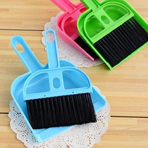 Mini Dustpan With Brush Broom Set For Multipurpose Cleaning - 2 Pcs - Happy Price - Image 2