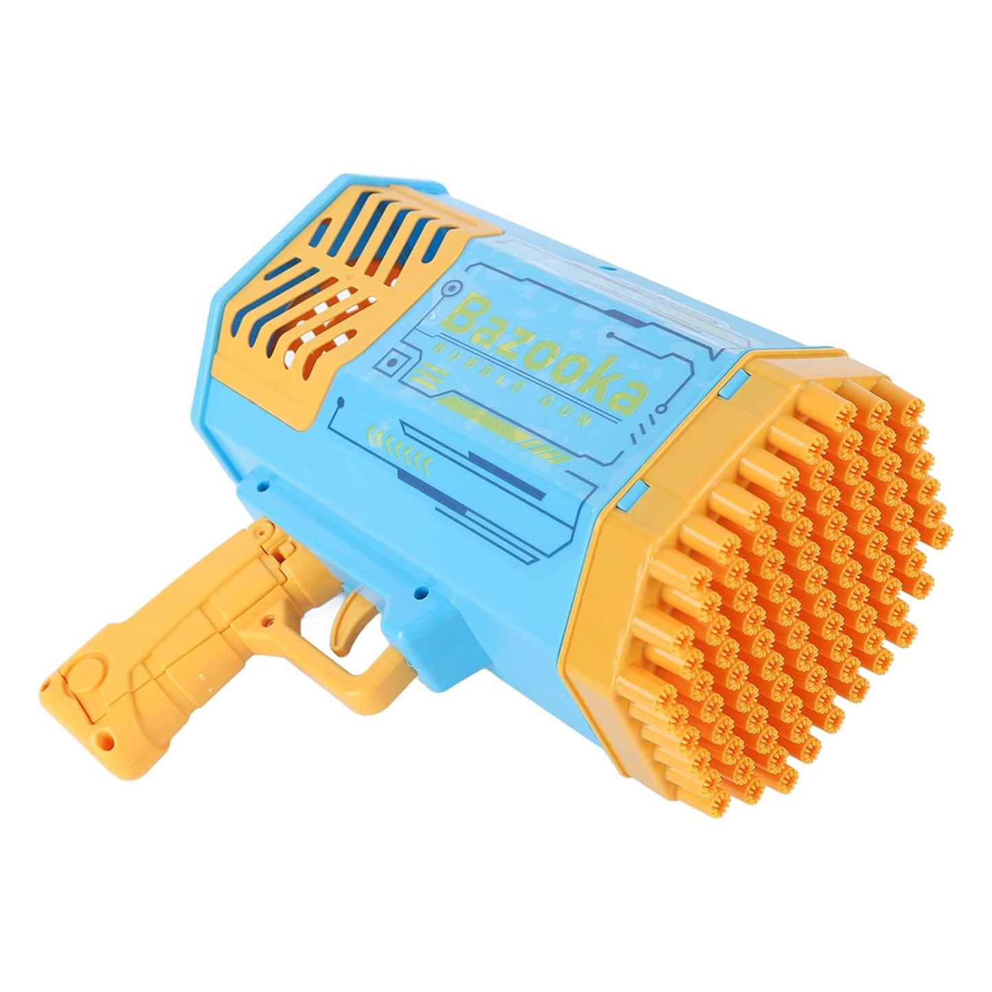 69 Holes Big Rechargeable Powerful Machine Bubble Gun Toys For Kids Adults Bubble Makers Big Rocket Boom Bubble Blower Best Gifts - Happy Price - Image 4