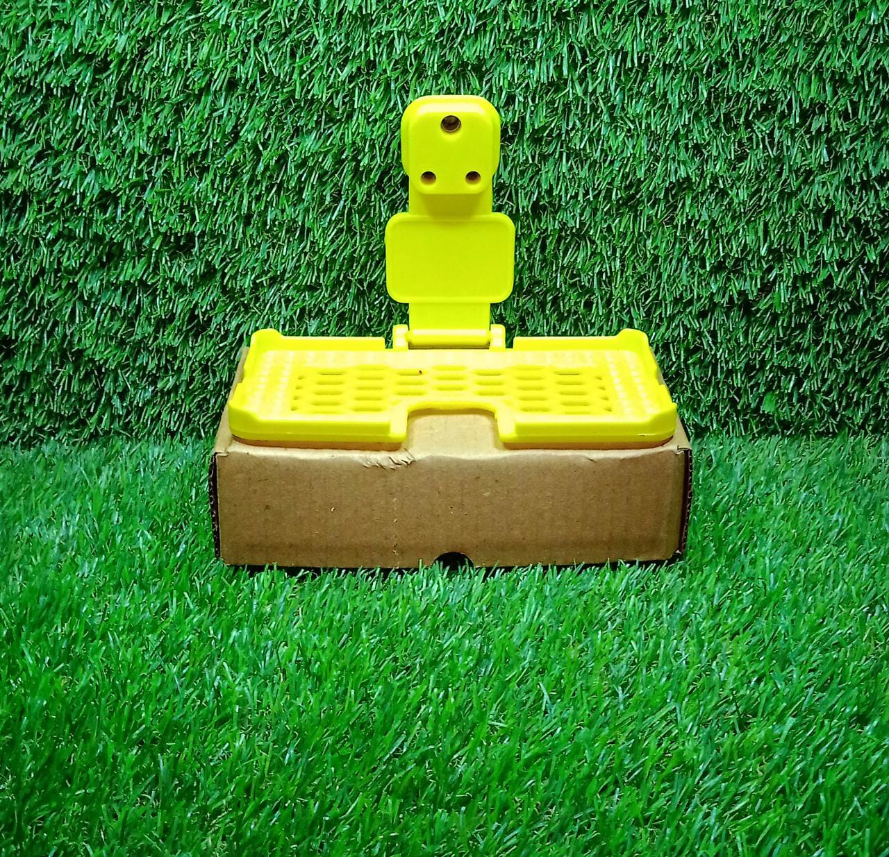 Multi-purpose Wall Holder Stand For Charging Mobile Just Fit In Socket And Hang (Yellow) - Happy Price - Image 7