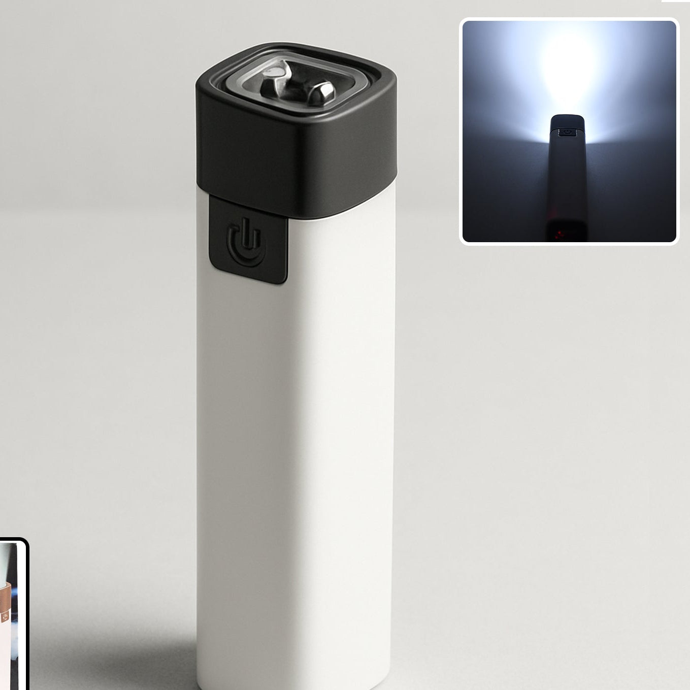 Rechargeable Touch-control Led Flashlight (1 Pc)
