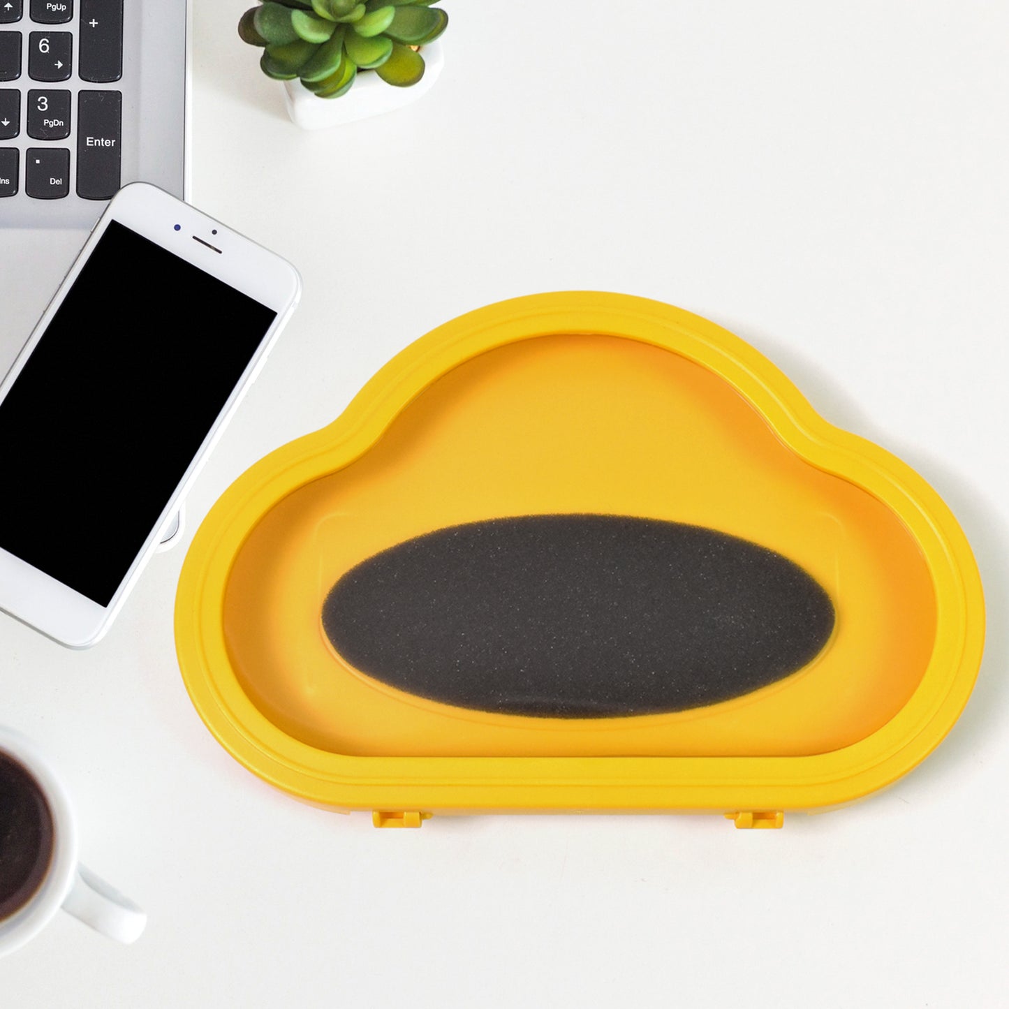 Smartphone Mobile Stand Waterproof Case Smartphone Stand Case (1 Pc Yelllow Colour) - Happy Price - Image 2