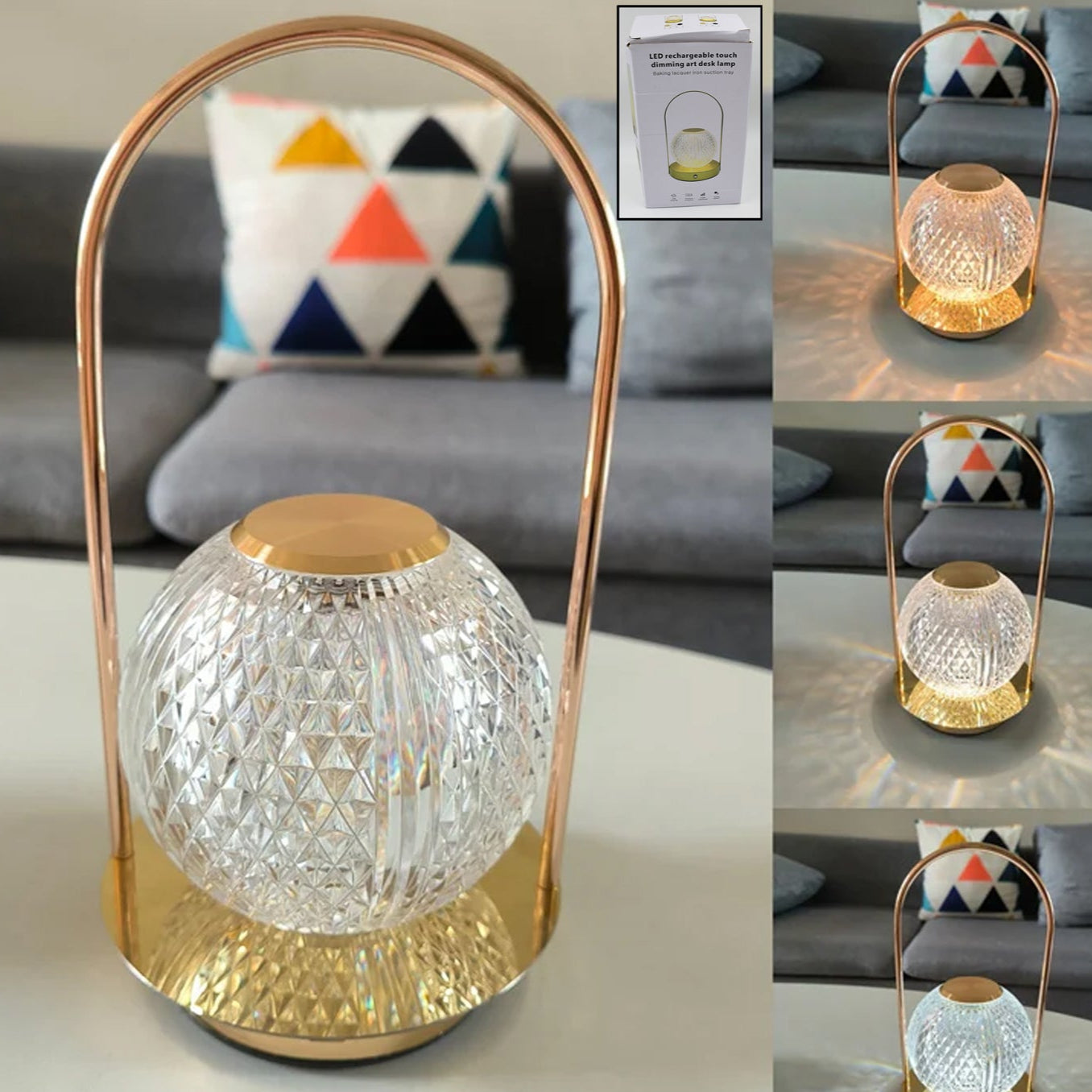 Rechargeable Led Lamps Touch Lamp (7w 1800mah) - Happy Price - Image 1