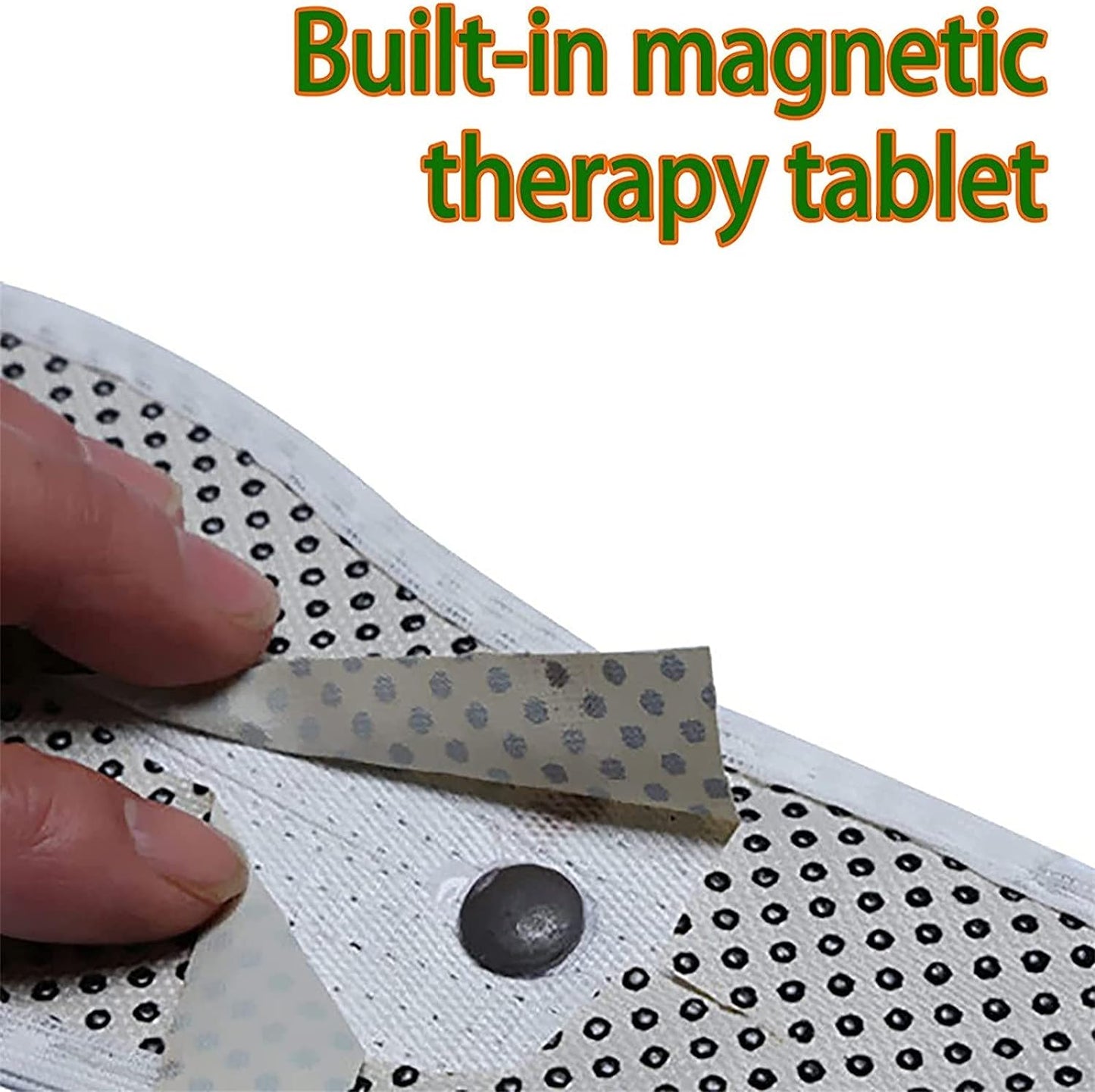 Massage Magnetic Self Heating Insole Shoe Heating Insole For Women Men - Unisex Warm Insole - Thermal Insoles - Tourmaline Self Heating Shoe Inserts - Warm Shoe Pad (1 Pair) - Happy Price - Image 3