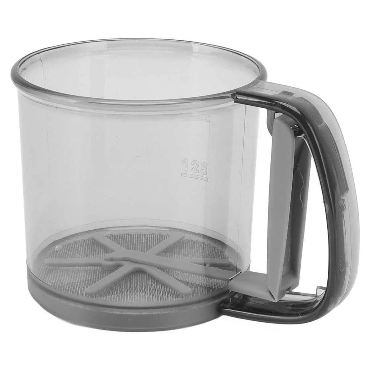 Plastic Flour Sieve Cup with Handle for Baking - Fine Mesh Sifter - Happy Price - Image 4