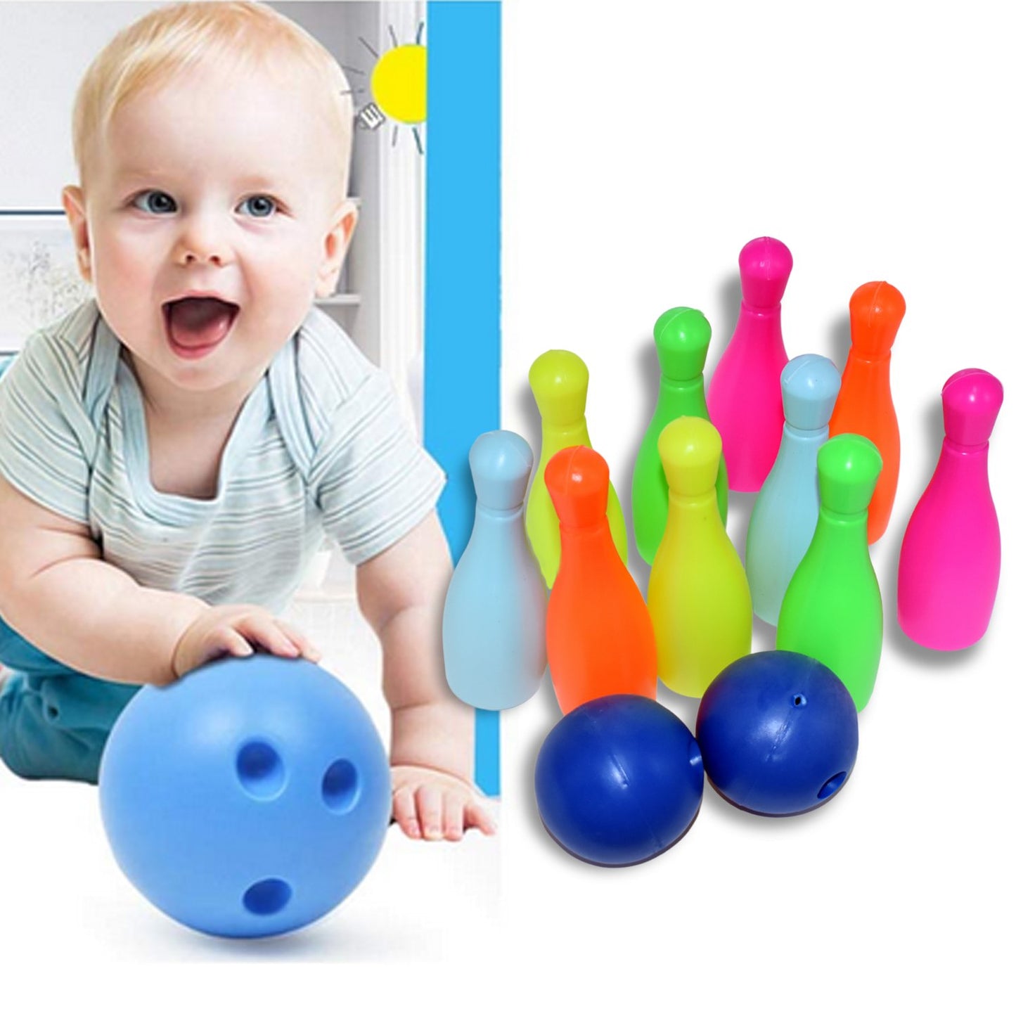 8011 Prime Quality Bowling Game Set For Kids
