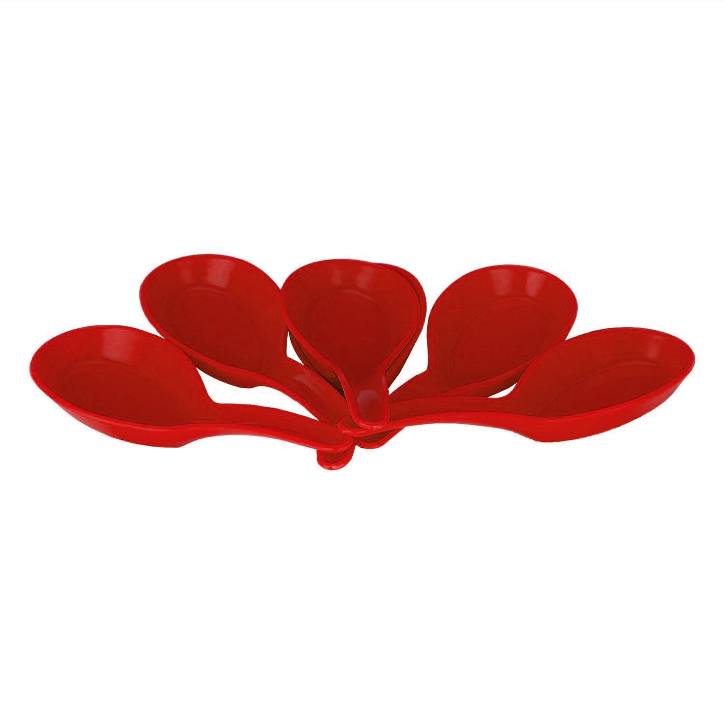 Microwave Safe Unbreakable Colorful Soupdessert Spoons Food Grade Set Of 6 Pcs - Happy Price - Image 5