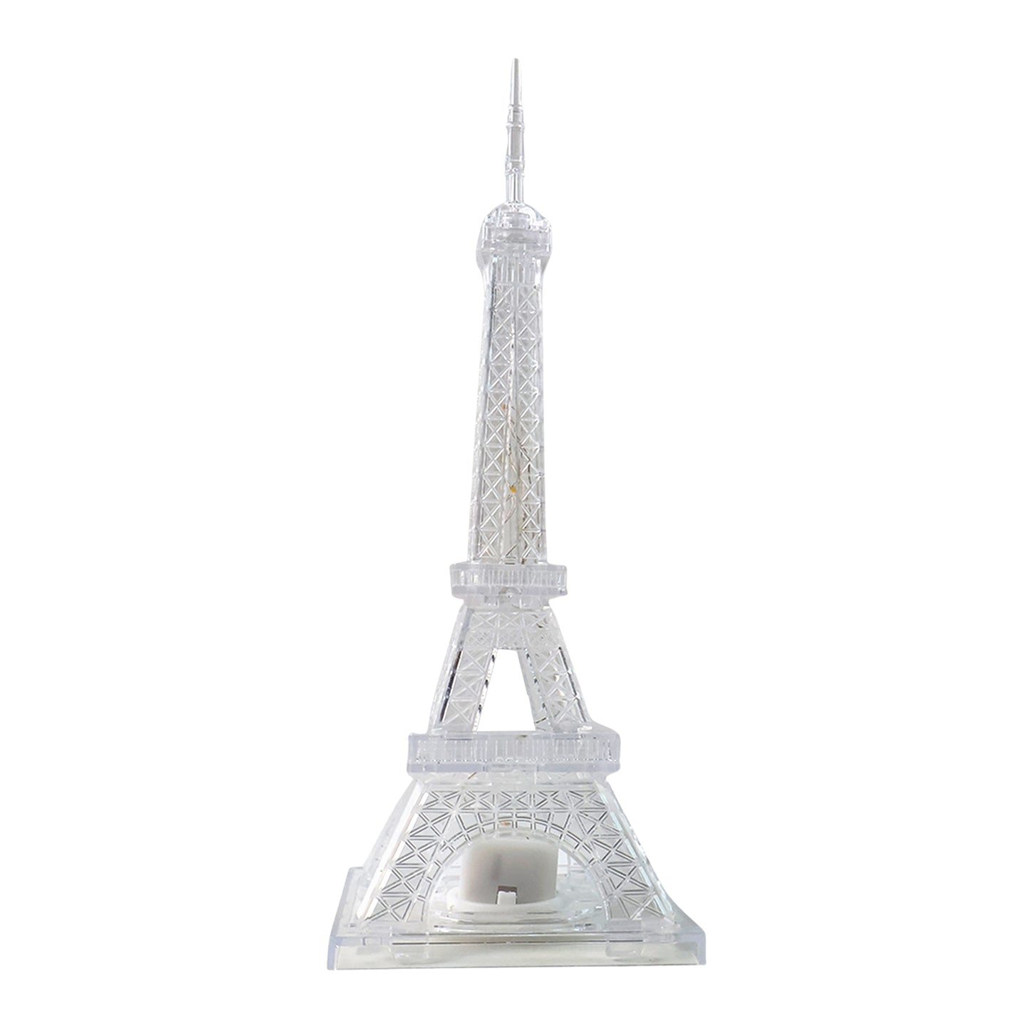 Eiffel Tower LED Night Light - Crystal Effect Multicolor Decorative Lamp (1 Pc) - Happy Price - Image 2