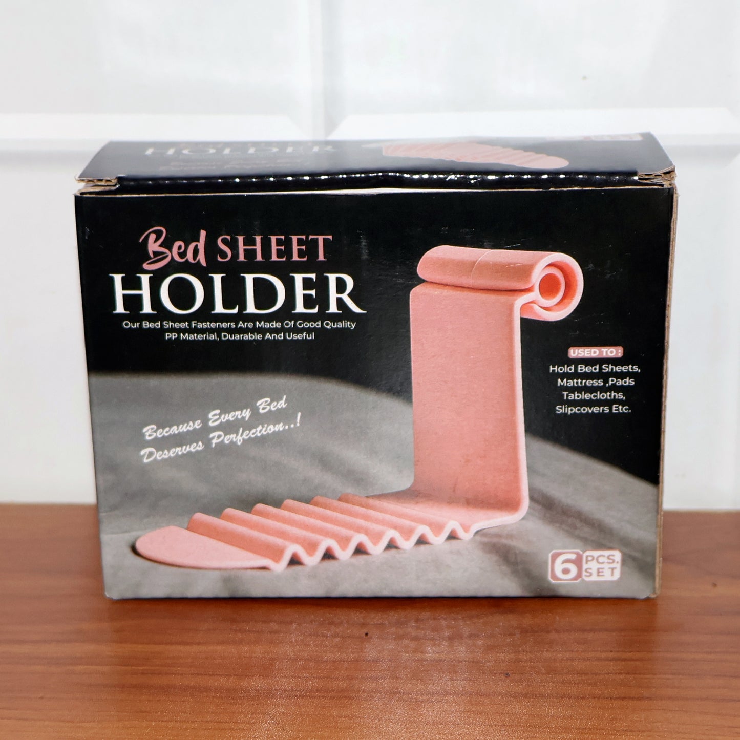 6 Pcs Universal Bed Sheet Grippers - Anti-Slip Mattress Fasteners - Happy Price - Image 7