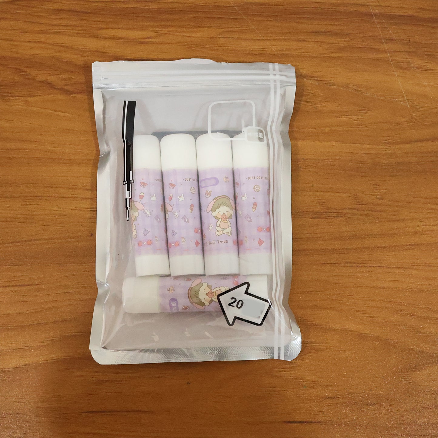 Cartoon Glue Sticks - Pack of 5 for School & Craft - Happy Price - Image 7