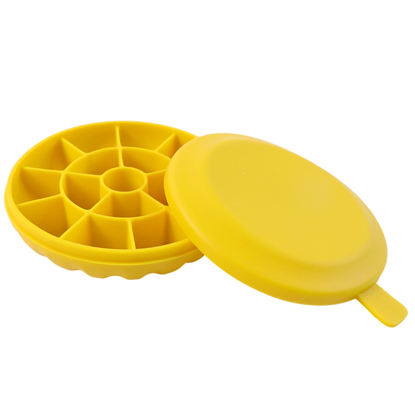 Round Ice Cube Tray with Lid - 1 Pc Easy Release Freezer Mold - Happy Price - Image 4