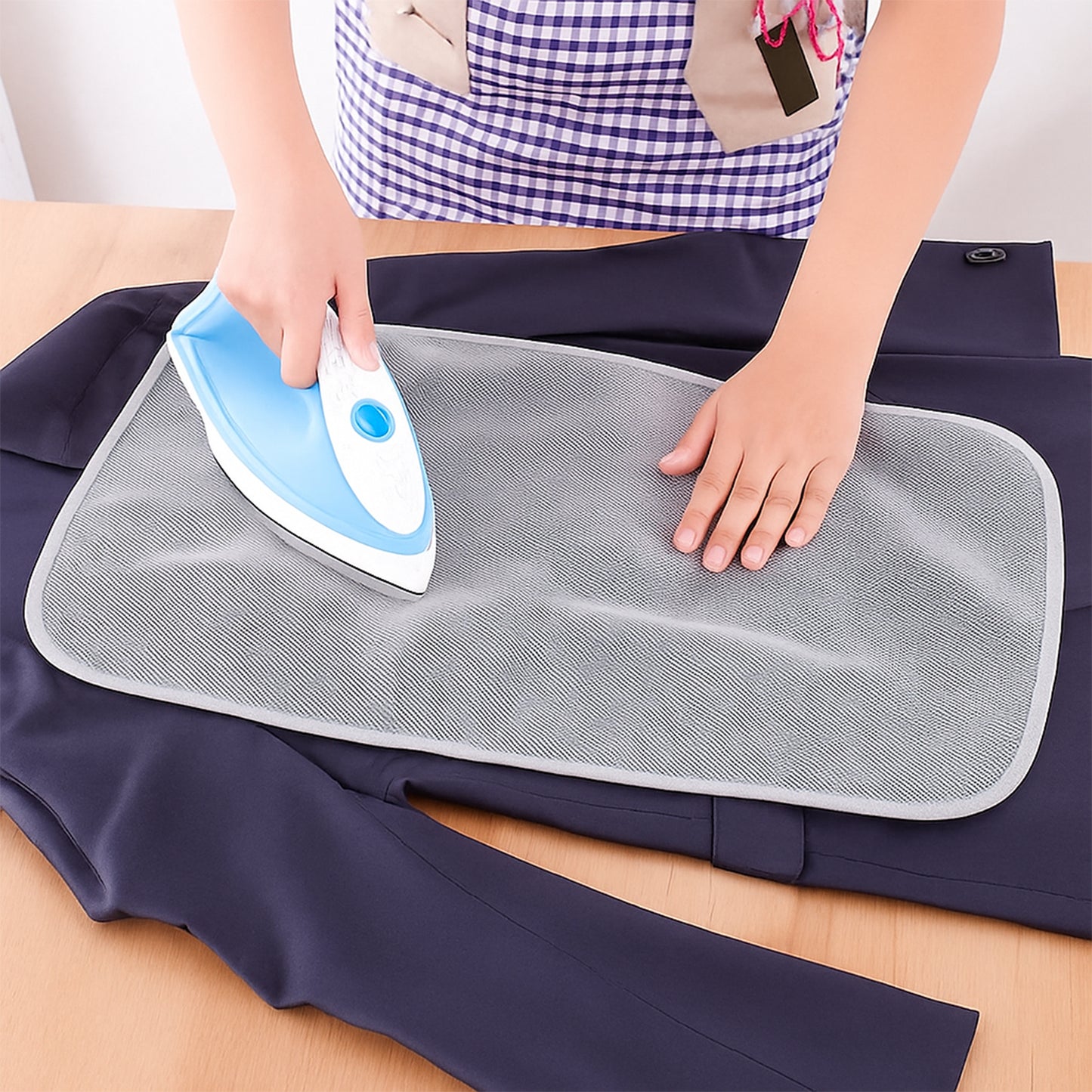 Large Ironing Press Net Mesh Ironing Protector Cloth (67 X 50 Cm 1 Pc)