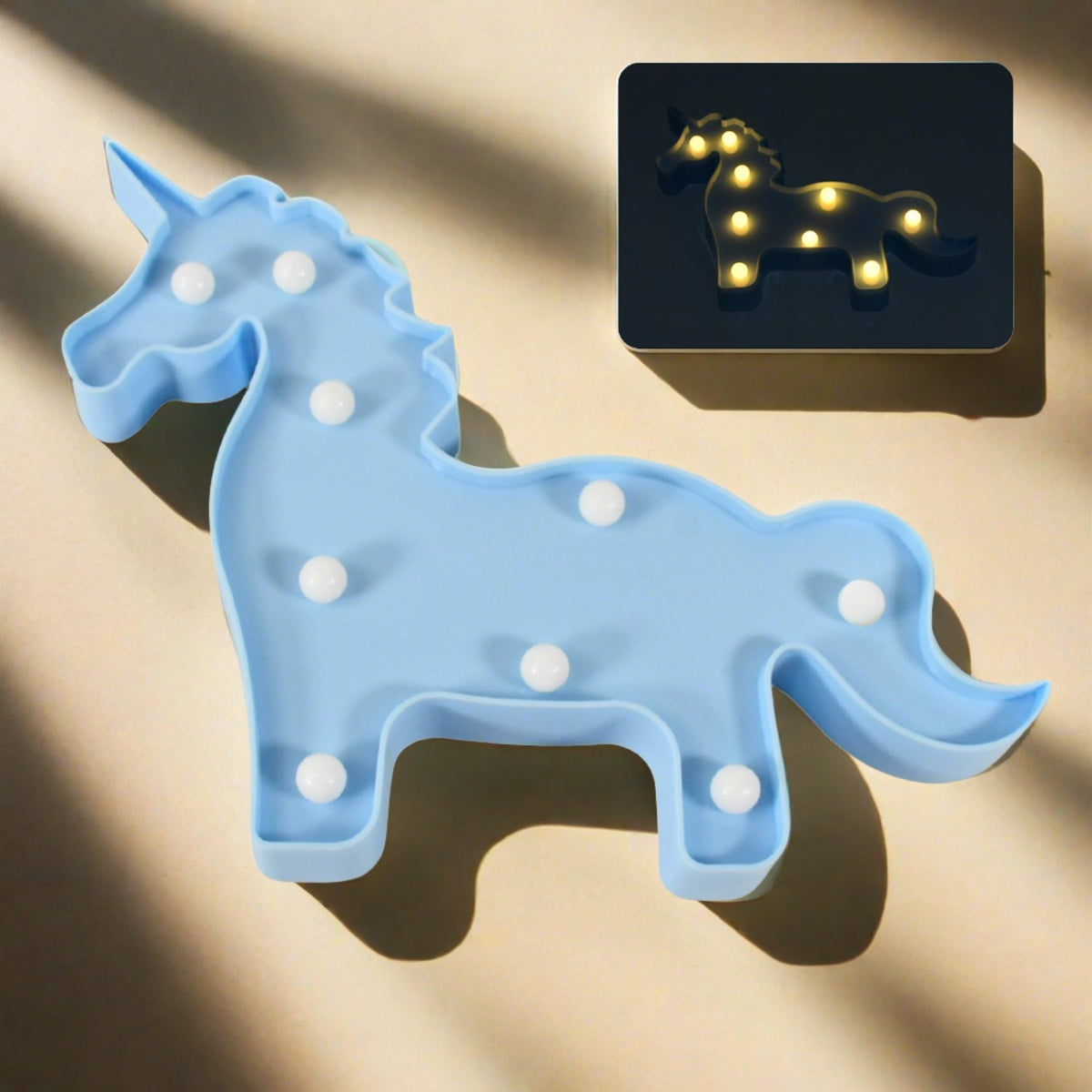 3d Led Night Light Table Lamp For Party Birthday Wedding Atmosphere Battery Operated Decorative Light Nursery Lamp For Bedroom And Wall Decoration For Children Bedroom Wall Light (1 Pc Battery Not Included) - Happy Price - Image 2