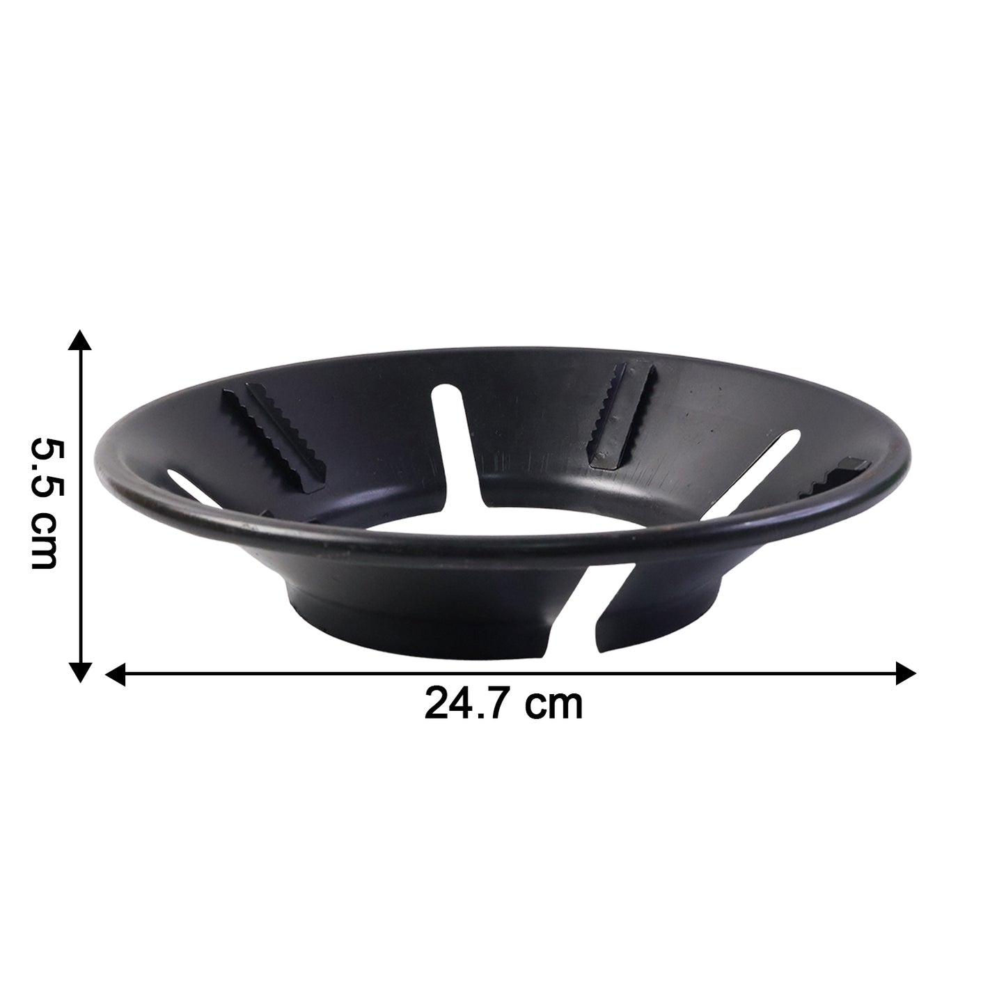 Gas Stove Flame Guard Ring - 4 Pcs Set, 25x25 cm Heat Efficiency Plates - Happy Price - Image 3