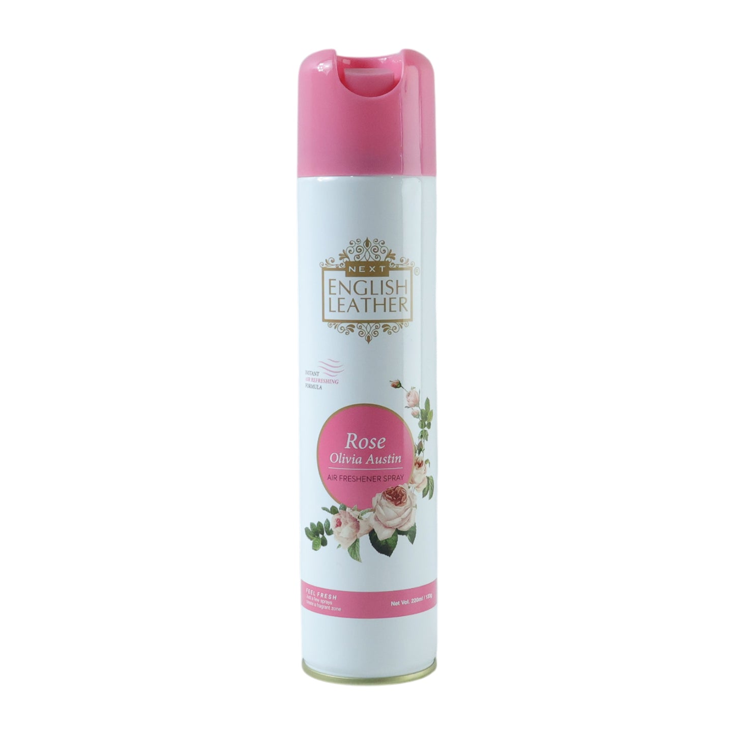 Next Premium English Leather Rose Air Freshener Spray 220 ML - Long Lasting Floral Room Deodorizer - Great Price - Image 4