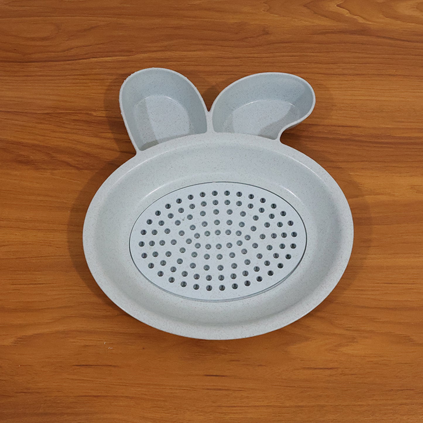Multi-Purpose Snack Serving Plate with Strainer & Dip Holders (1 Pc) - Happy Price - Image 6