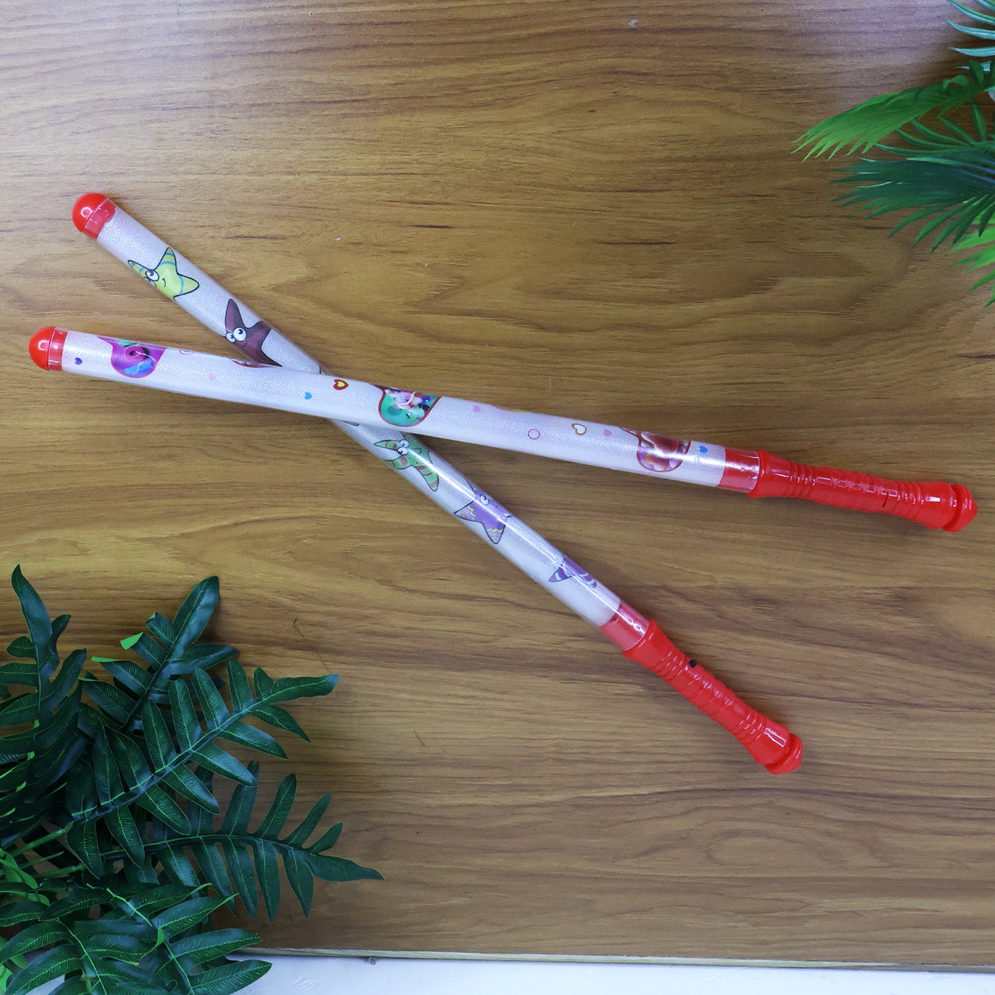 2 Piece LED Dandiya Sticks - Color Changing Light-Up Garba Sticks for Festivals - Happy Price - Image 6