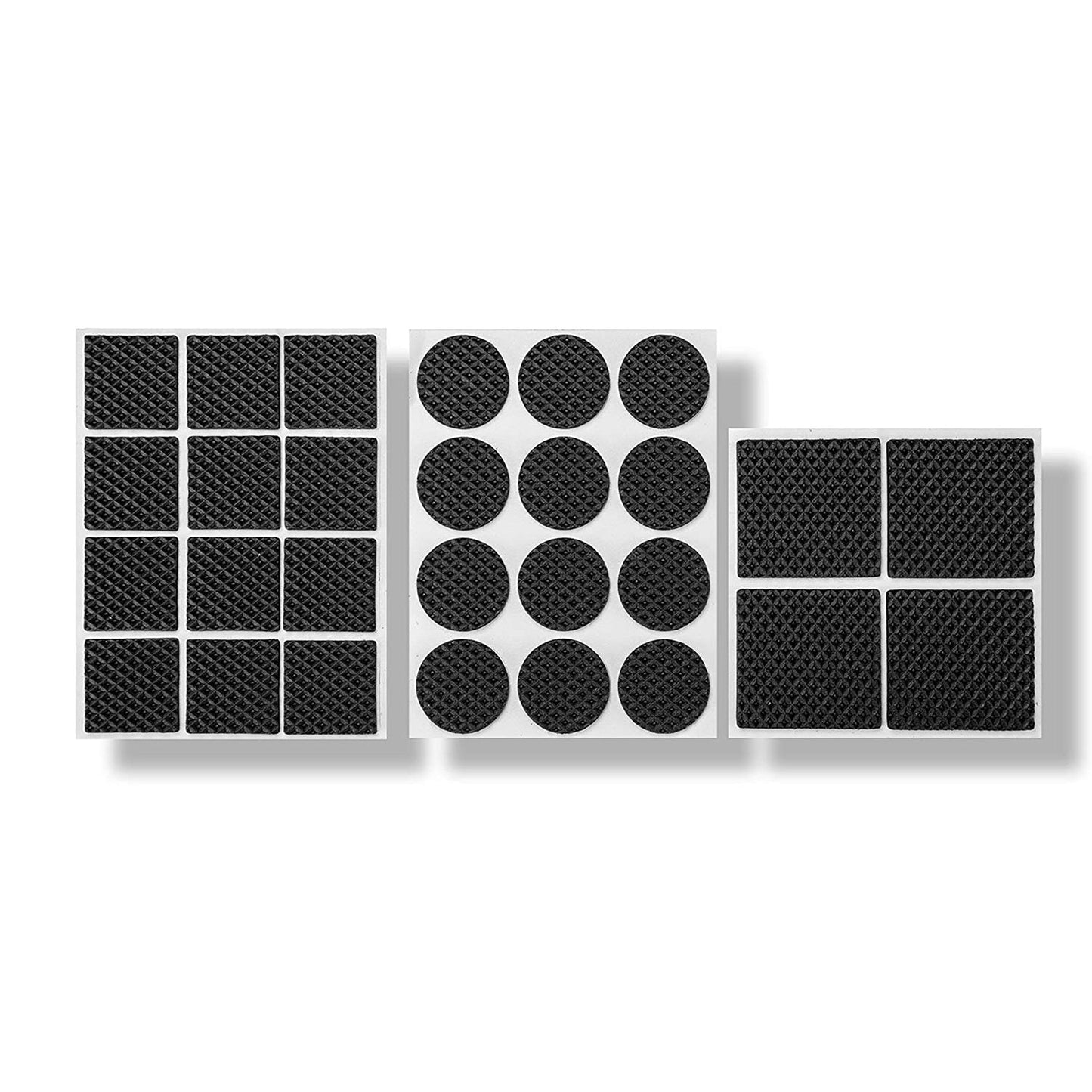 28 Pc Rubber Furniture Pads Self Sticking Non Slip Furniture Noise Insulation Pads - Happy Price - Image 4