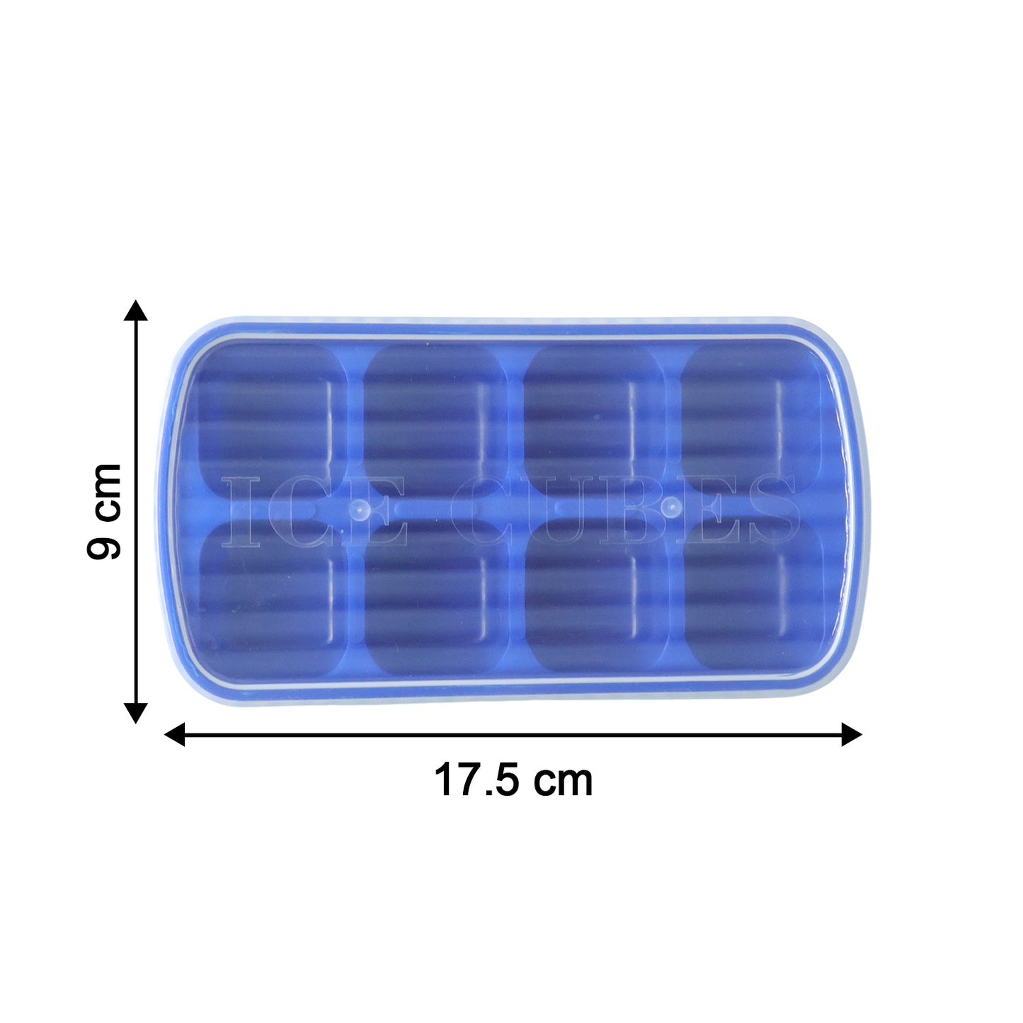 Square Ice Cube Tray with Lid - 8 Grids, 1 Pc, 17x9 Cm - Great Price - Image 5