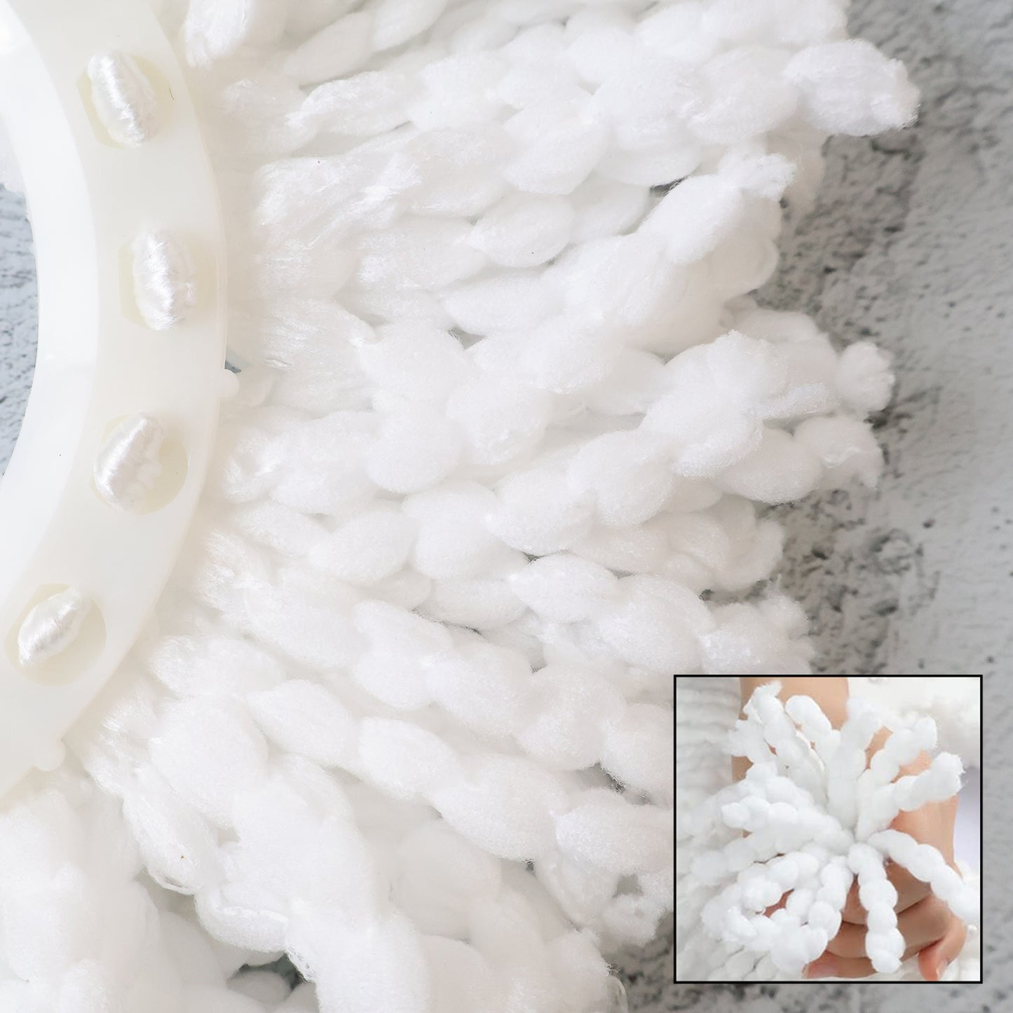 Microfiber Spin Mop Refill Head 360 Rotating Mop (1 Pc) - Happy Price - Image 4