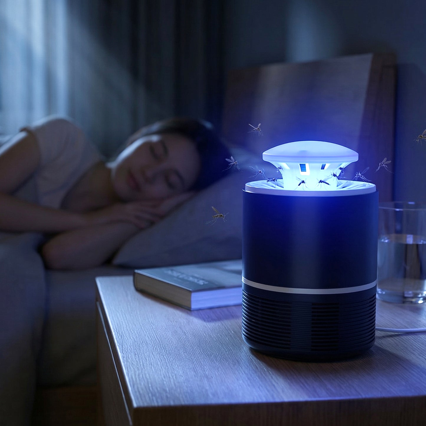 USB Mosquito Killer Lamp - Silent Electric Insect Trap for Home (1 Pc) - Great Price - Image 3