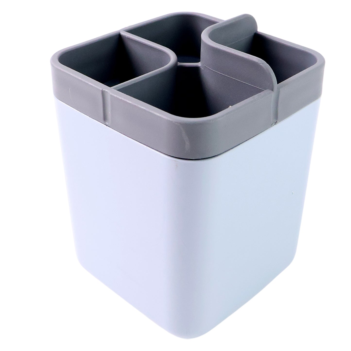 4 Section Desk Organizer Holder - Plastic Utility Container for Office & Home (1 Pc) - Happy Price - Image 5