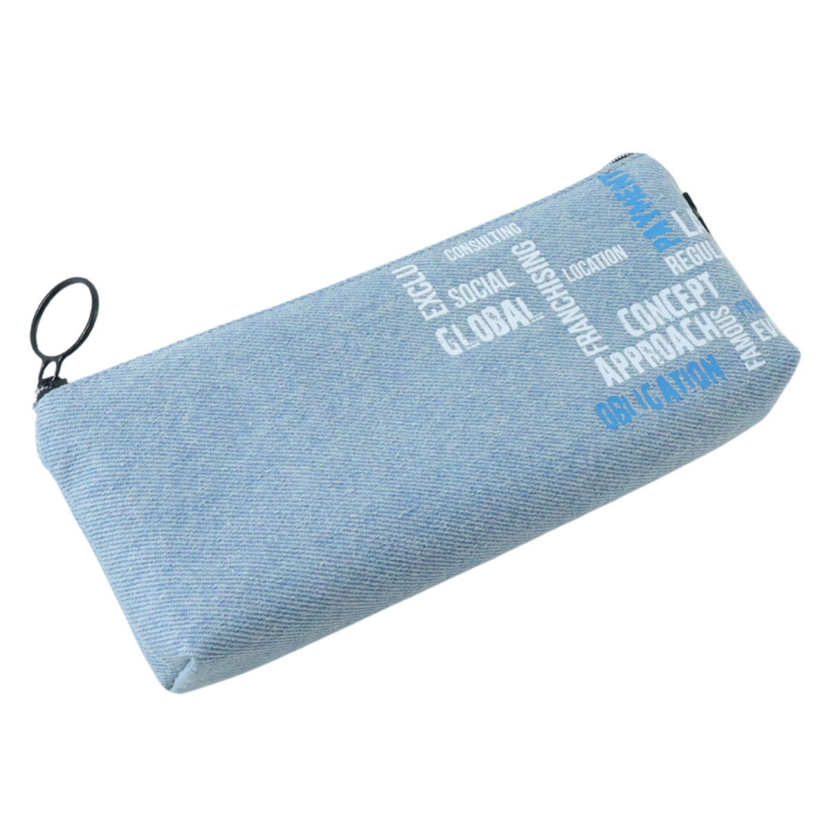 Fabric Zipper Pouch - 1 Pc Multipurpose Stationery Organizer for School, Office, Travel - Great Price - Image 4