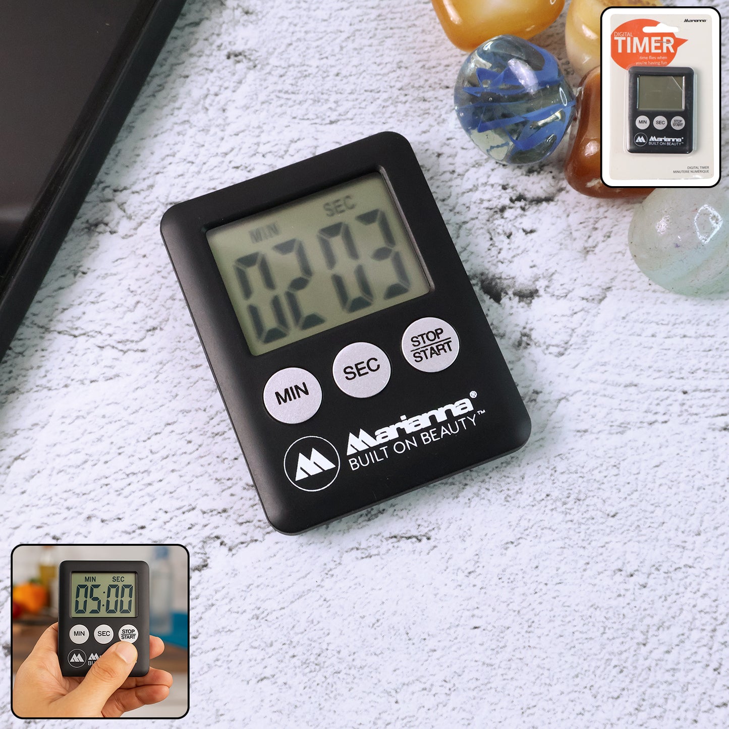 Digital Kitchen Timer with Loud Alarm - 1 Pc - Happy Price - Image 6