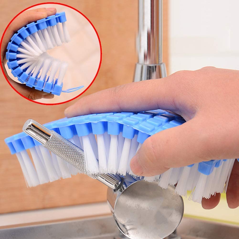 Flexible Plastic Cleaning Brush For Home Kitchen And Bathroom - Happy Price - Image 5