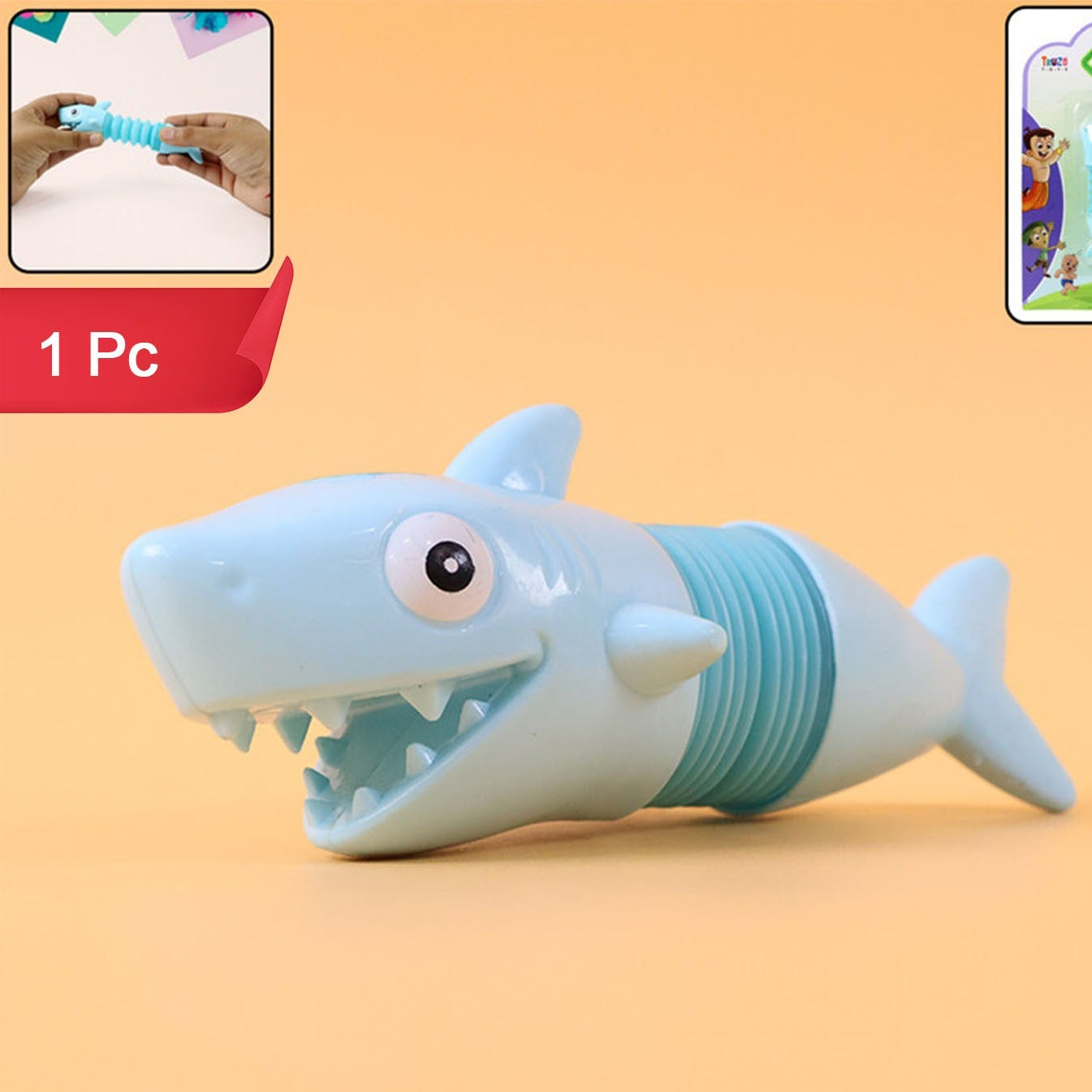 Shark Shape Magic Spring Toy (1 Pc)