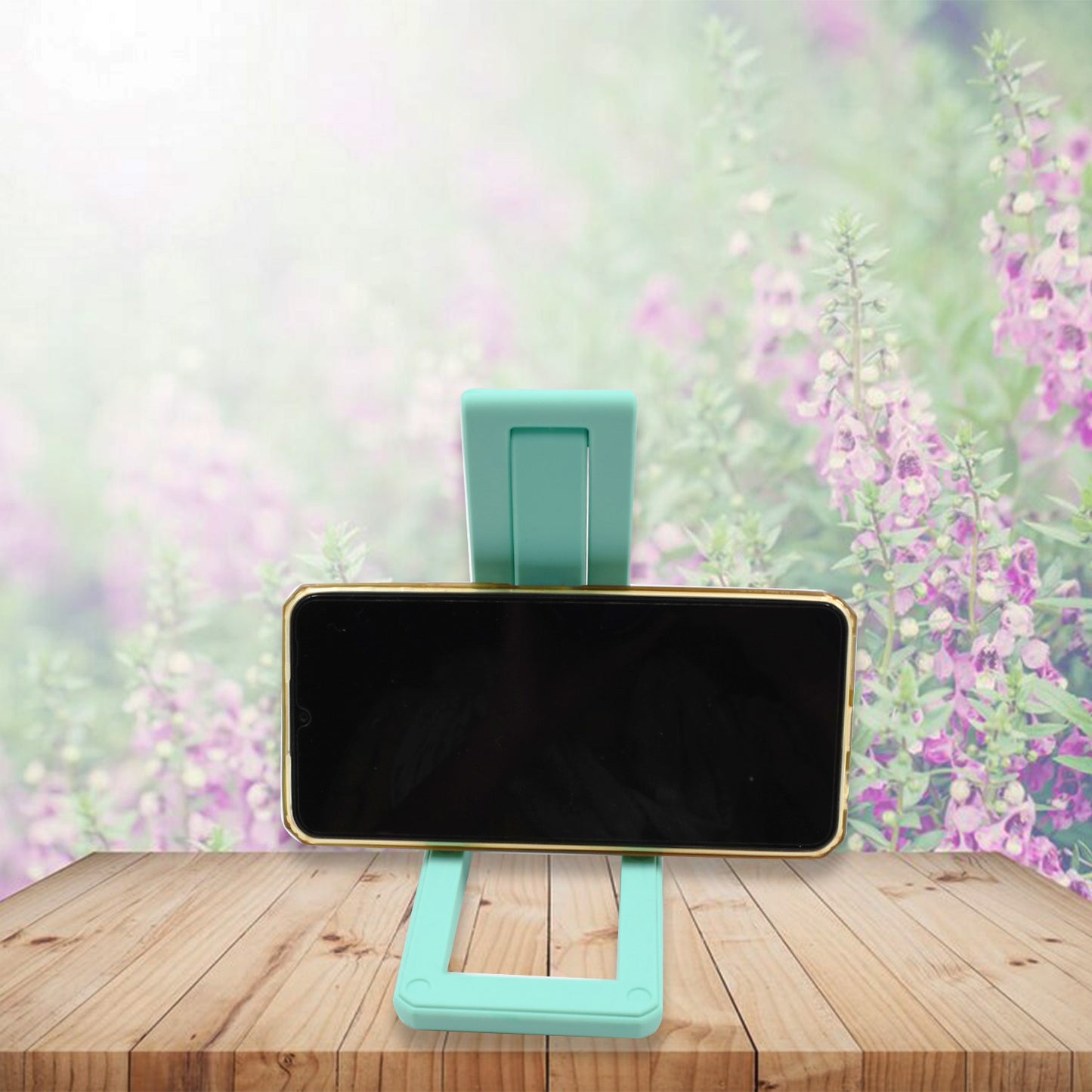 Mobile Phone Stand Mobile Phone Holder Table Adjustable Angle Height Foldable Non-slip Sturdy Mobile Phone Holder Desktop Phone Holder For All Smartphones - Happy Price - Image 2
