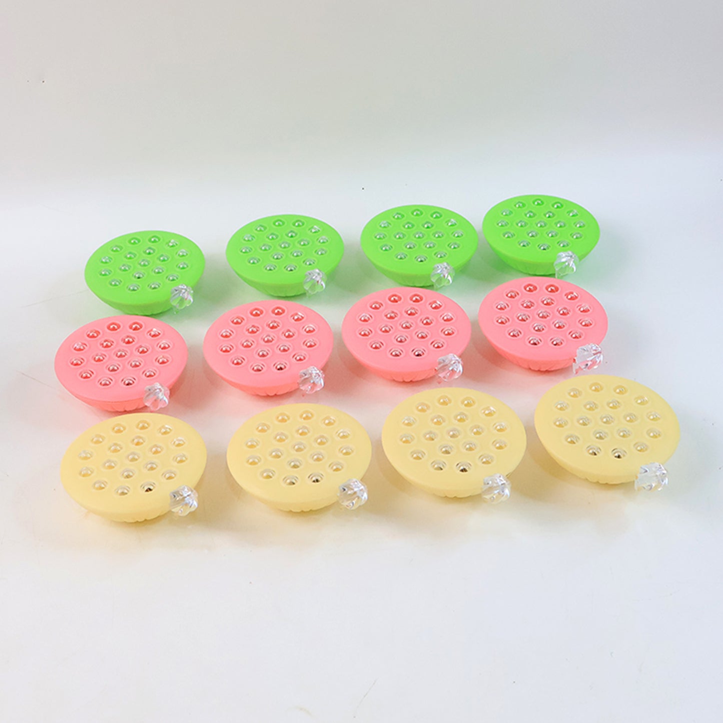 Set of 12 Multicolor Lotus Canopy LED Lamps for Festive Decor - Happy Price - Image 2