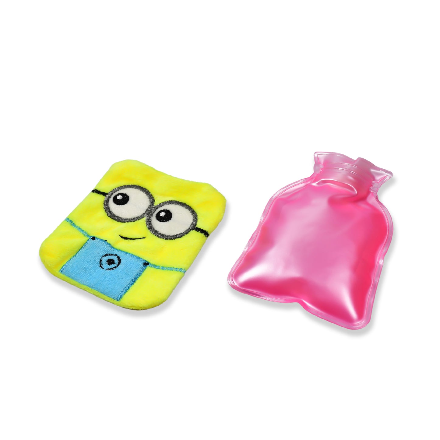 2eye Minions Small Hot Water Bag With Cover For Pain Relief Neck Shoulder Pain And Hand Feet Warmer Menstrual Cramps. - Happy Price - Image 2