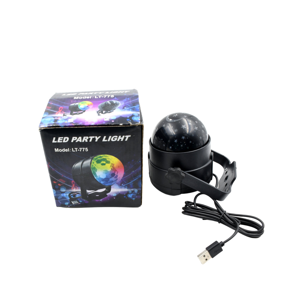 Dj Light Party Disco Light For Home Party Led Disco Ball Colors Pattern Modes Dancing Light For Room Rotating Bulb Magic Lights For Diwali Wedding Holiday Party Party Gift Kids Birthday - Happy Price - Image 4