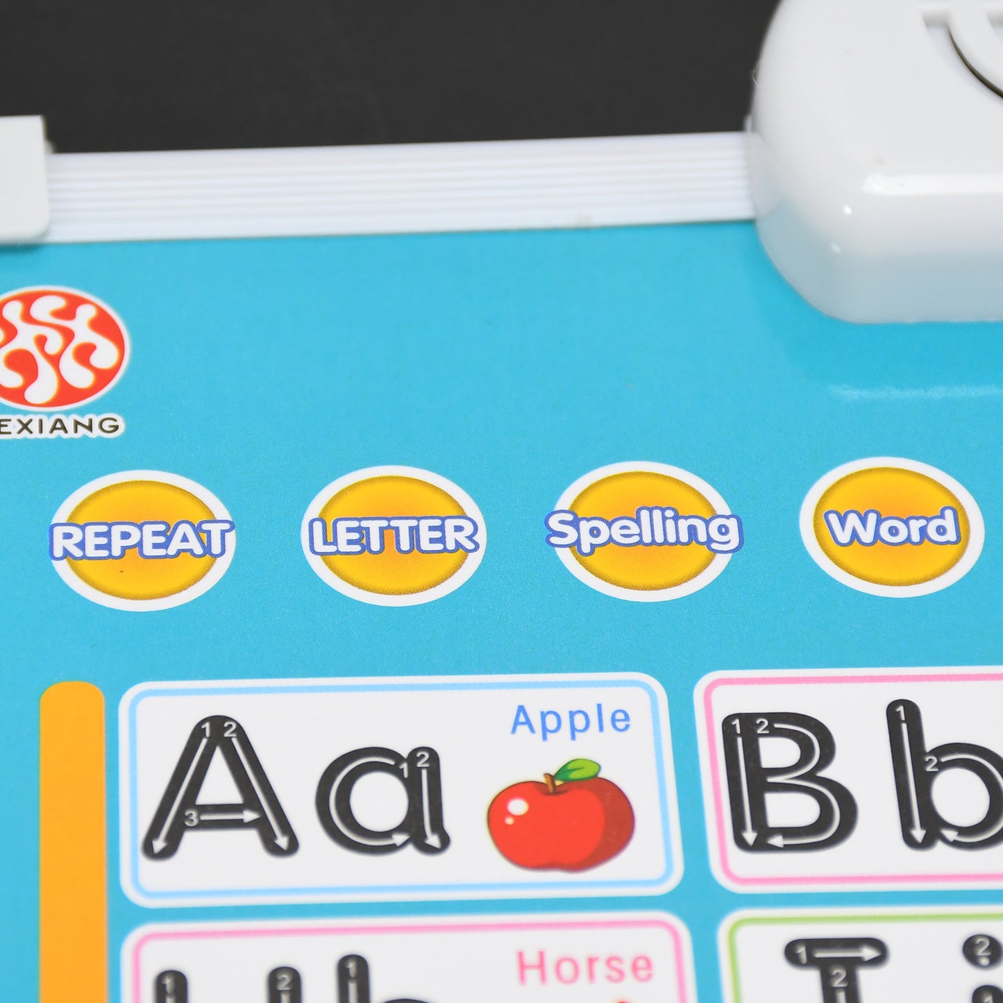 Learning Board 2in1 - Educational Pad For Kids Musical Board For Alphabet Abc Learning Toy Play Mat Drawing With One Doodle Pen - Happy Price - Image 4