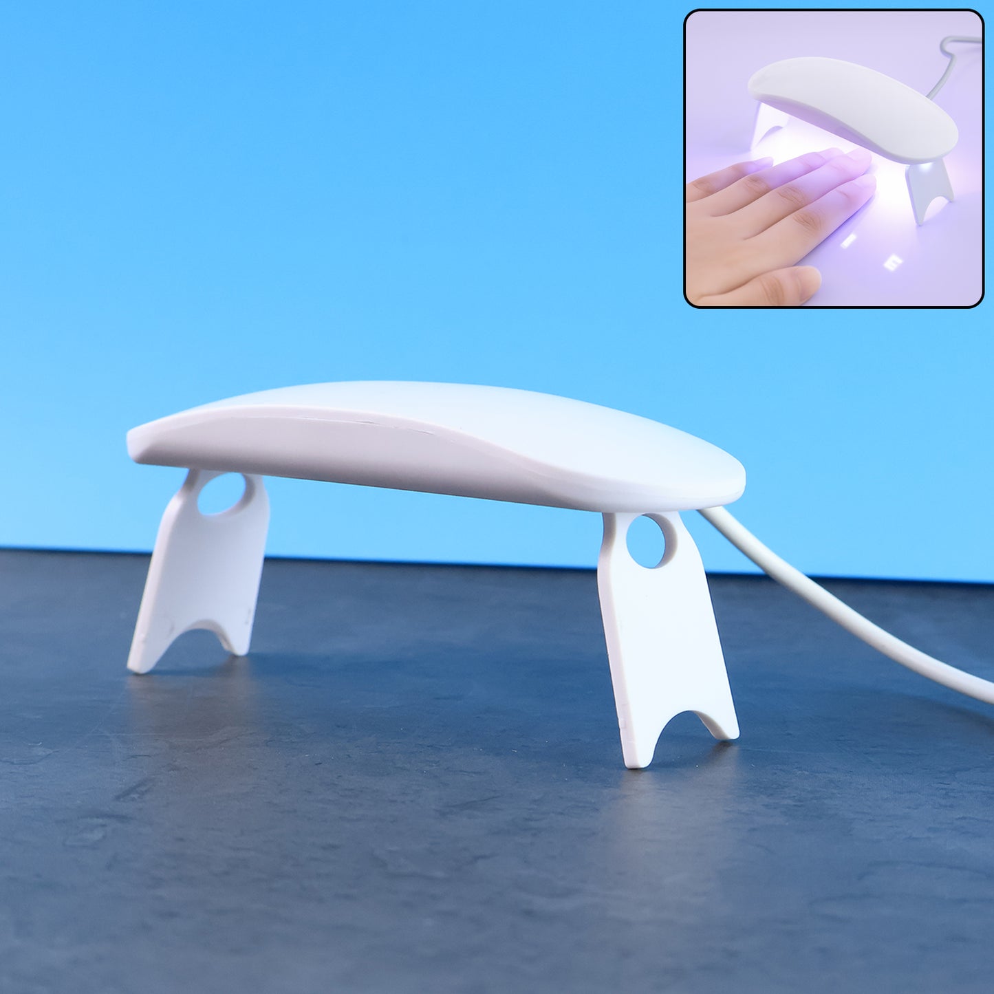 Mini Portable Uv Led Nail Lamp For Gel Nail Polish Curing (1 Pc) - Happy Price - Image 7
