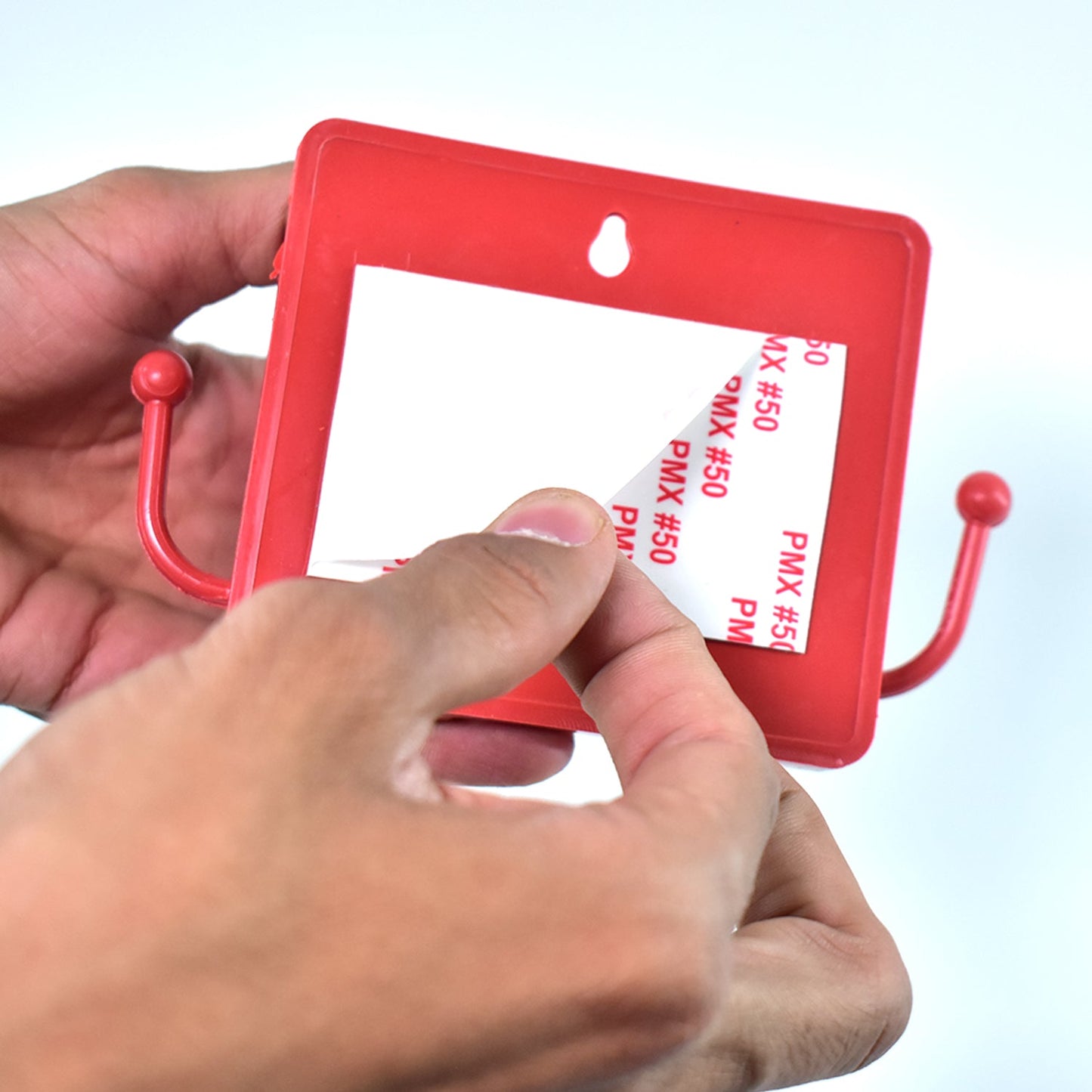 a Wall Mounted Storage Boxremote Storage Organizer Case With 2 Side Hanging Hooks. - Happy Price - Image 5