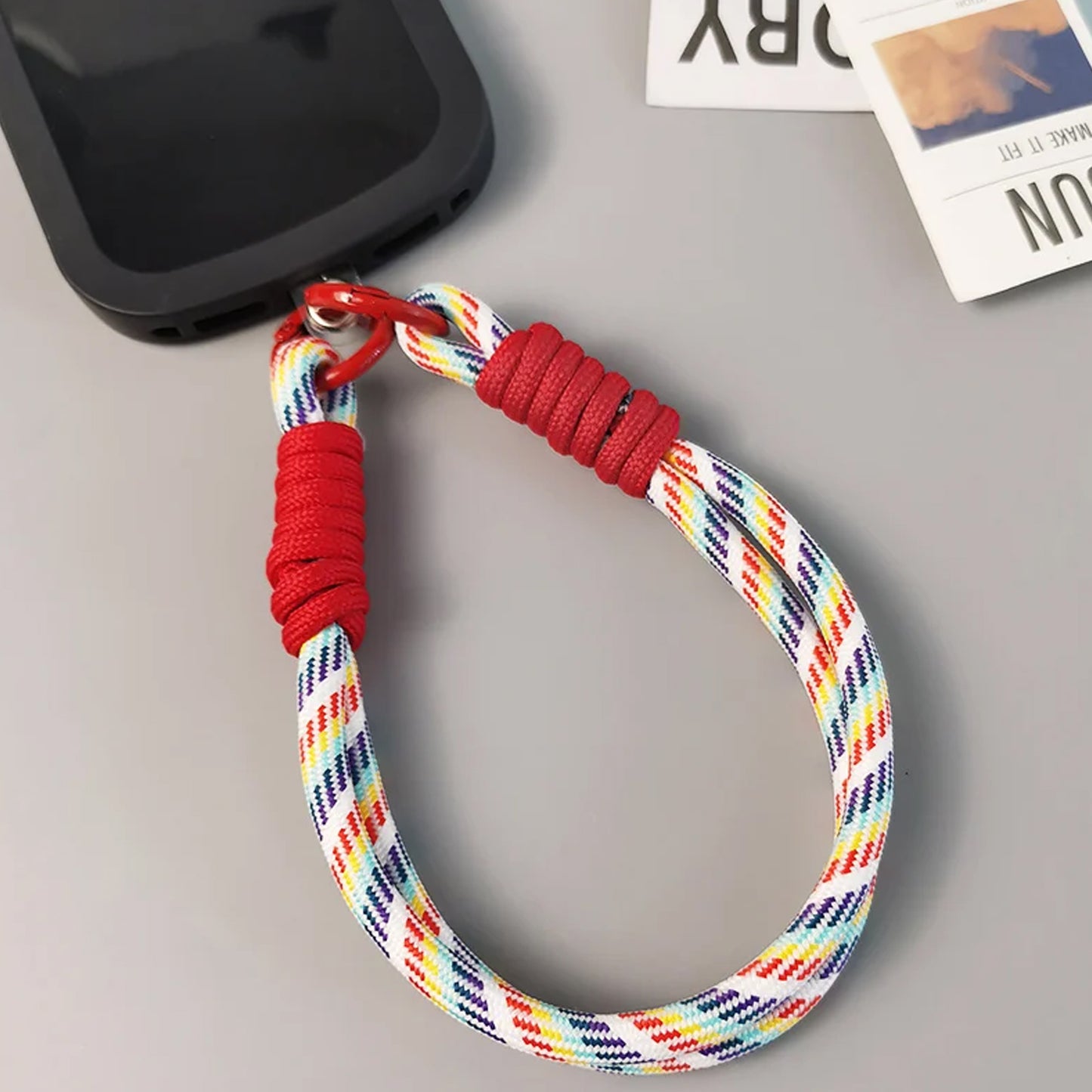 Universal Lanyard For Phone Cross-body Cell Phone Lanyard With All Smartphones (1 Pc 52 Inch Multicolor) - Happy Price - Image 3