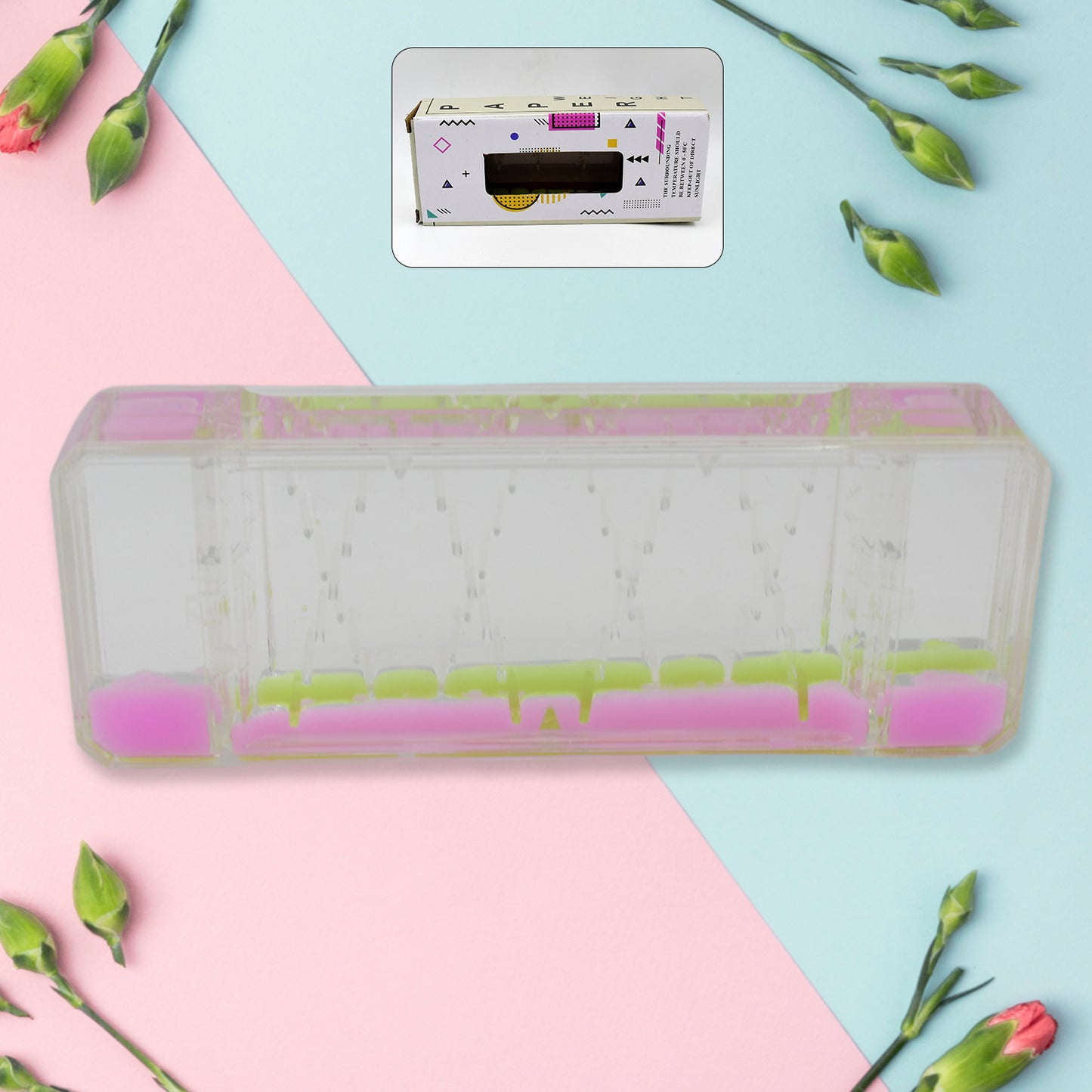 Liquid Floating Timer Motion Visual Clock Timer (1 Pc Multi Color) - Happy Price - Image 2