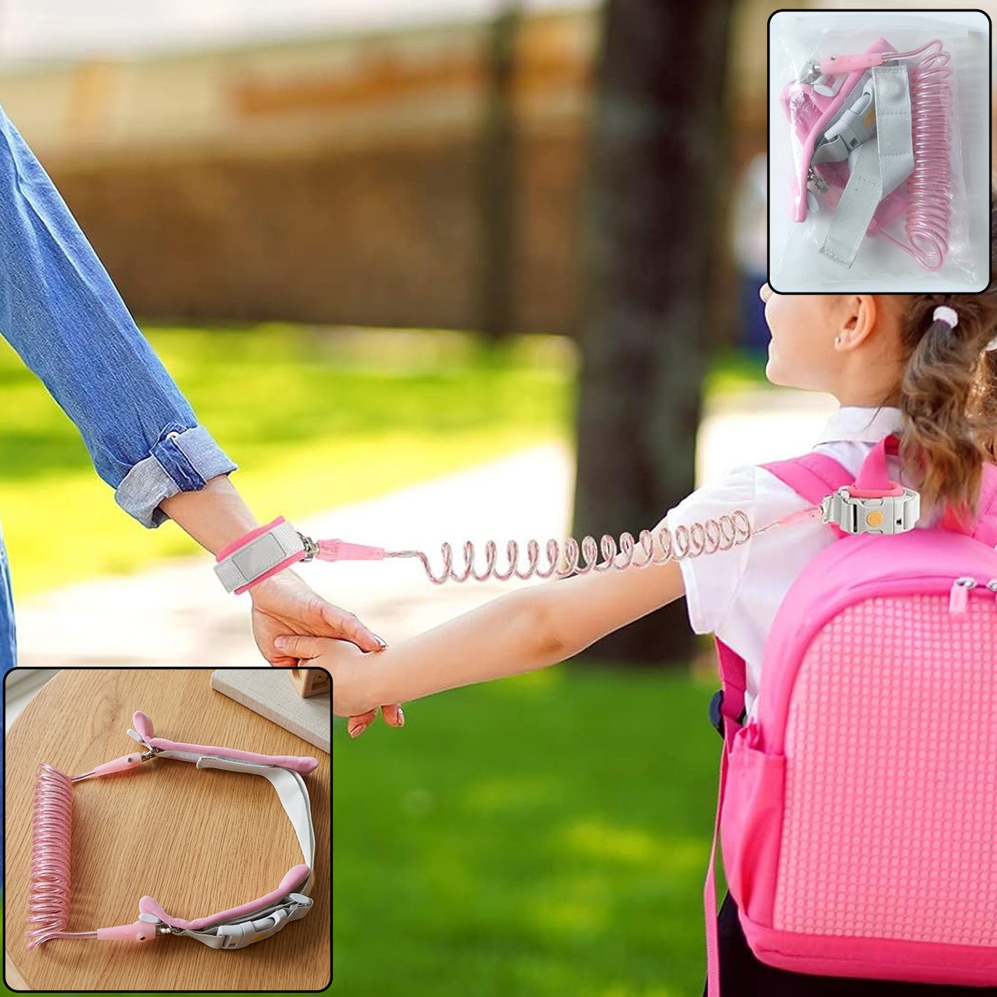 Kids Safety Wrist Link Strap 1 Pc - Secure Anti-Lost Harness for Toddlers - Great Price - Image 1