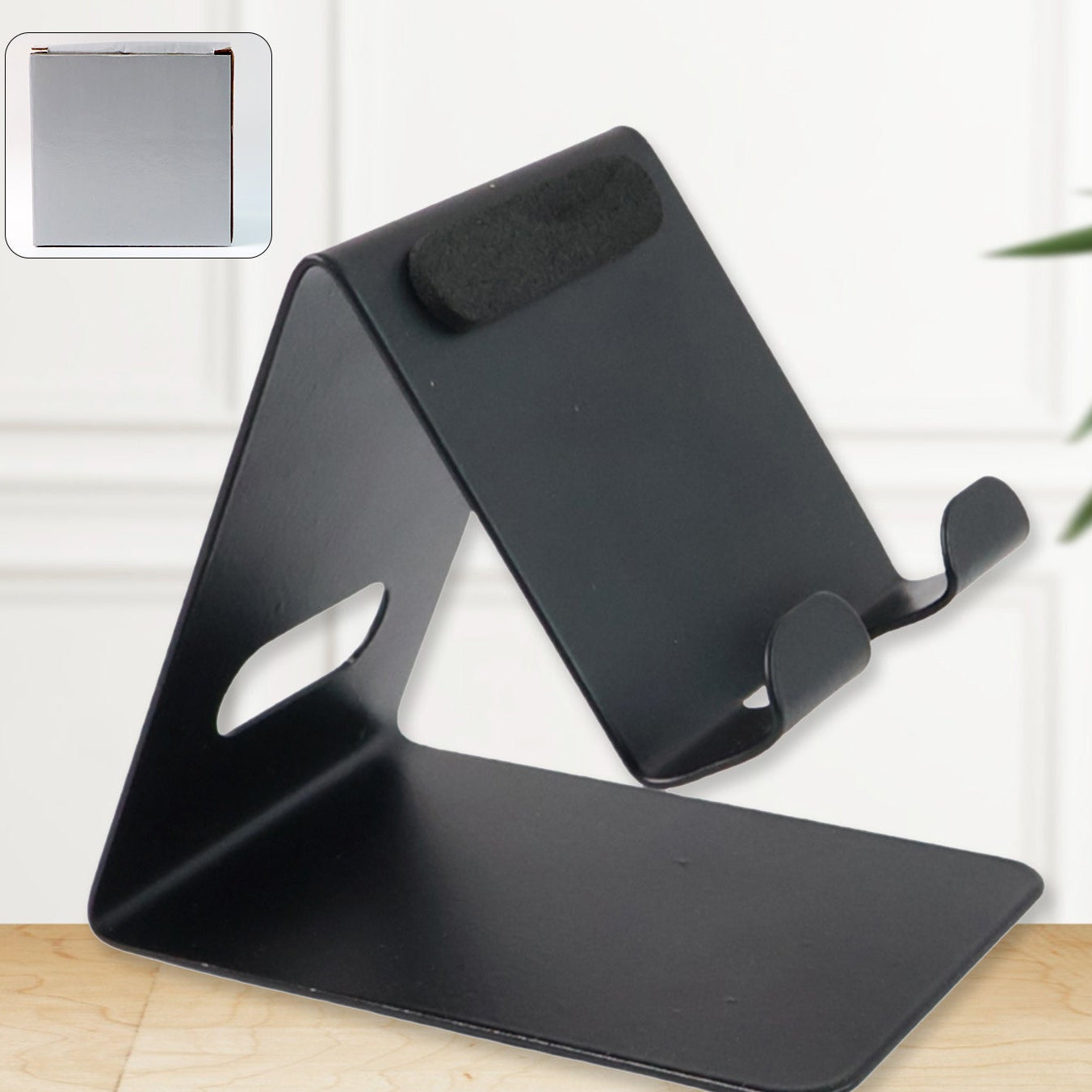 Adjustable Metal Stand for Mobile & Tablet - Universal Holder (1 Pc) - Happy Price - Image 1