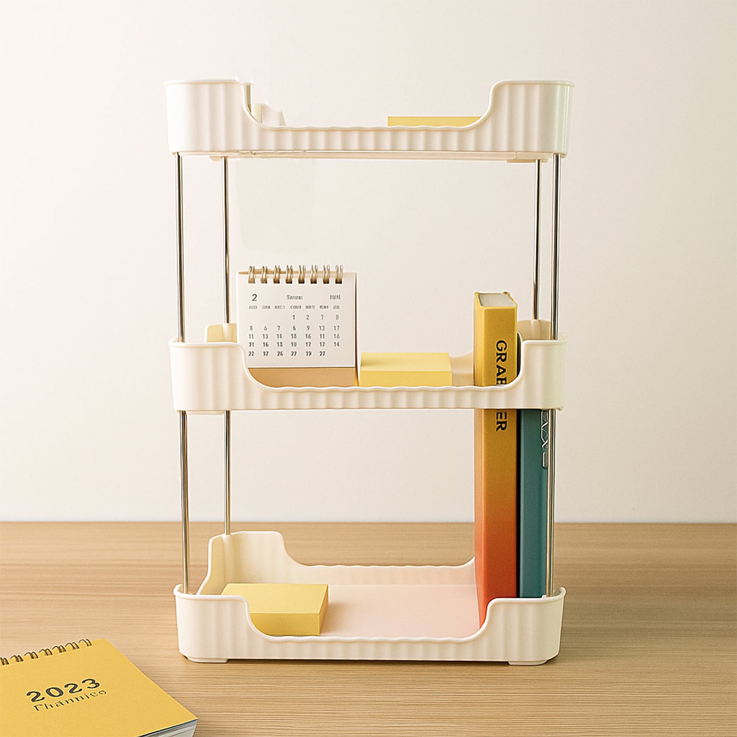 3-tier Multipurpose Storage Organizer Rack Shelf (1 Set) - Happy Price - Image 5